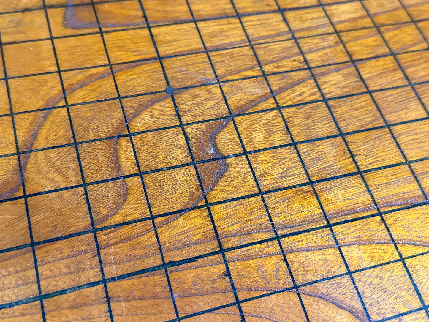 Vintage Japanese Goban 2.75" ( 7cm) Thick  Go Game Board Floor Board F6