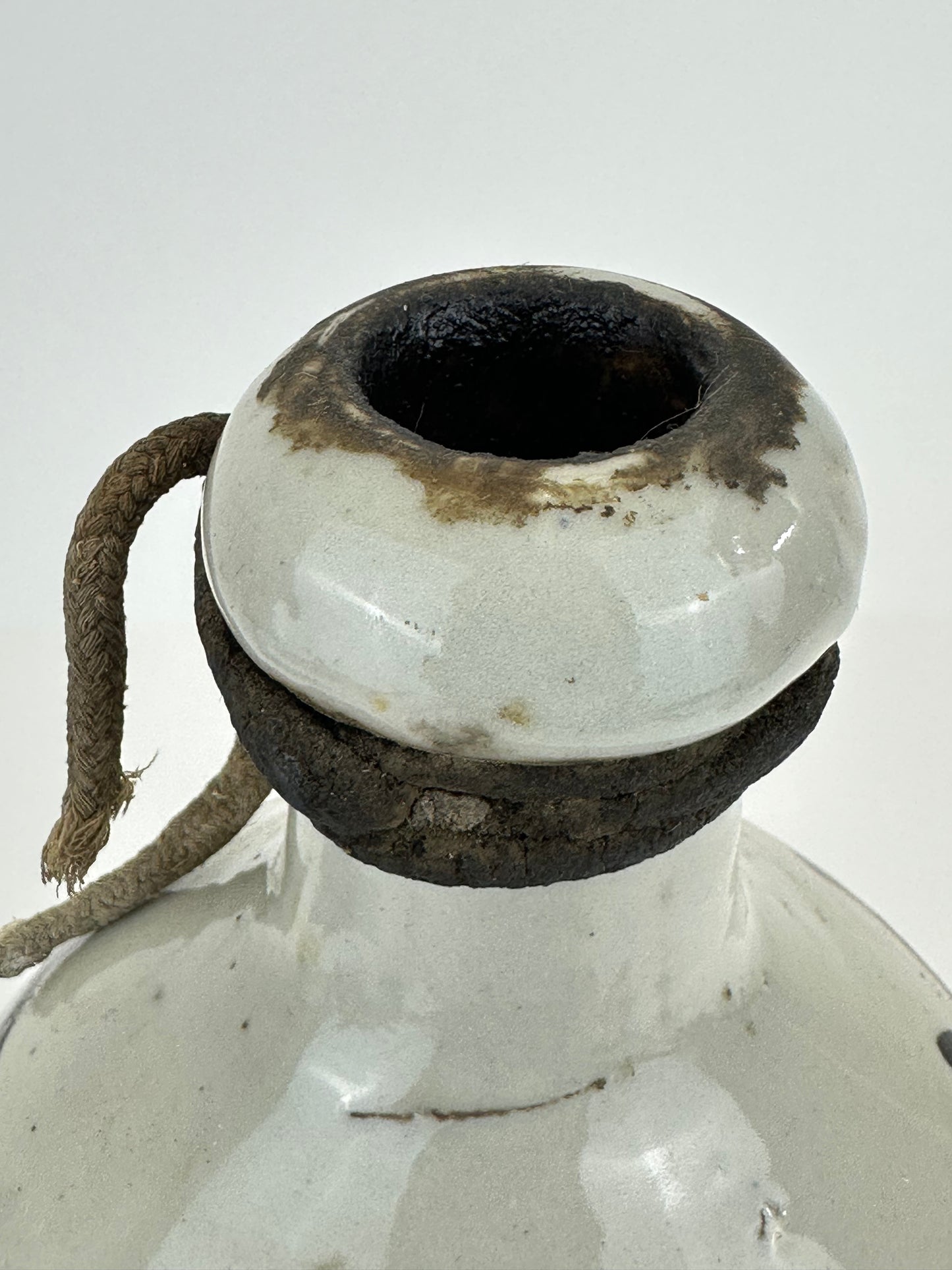 Antique Japanese Meiji Era (c1890's) Signed Tokkuri Sake Jug Sake (Vase) 10.5”H