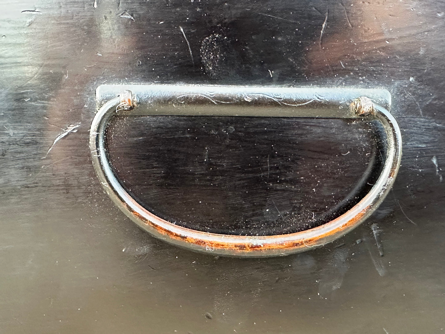 Antique Japanese Edo Era “Katanadansu” Black Lacquer Sword Chest 67"