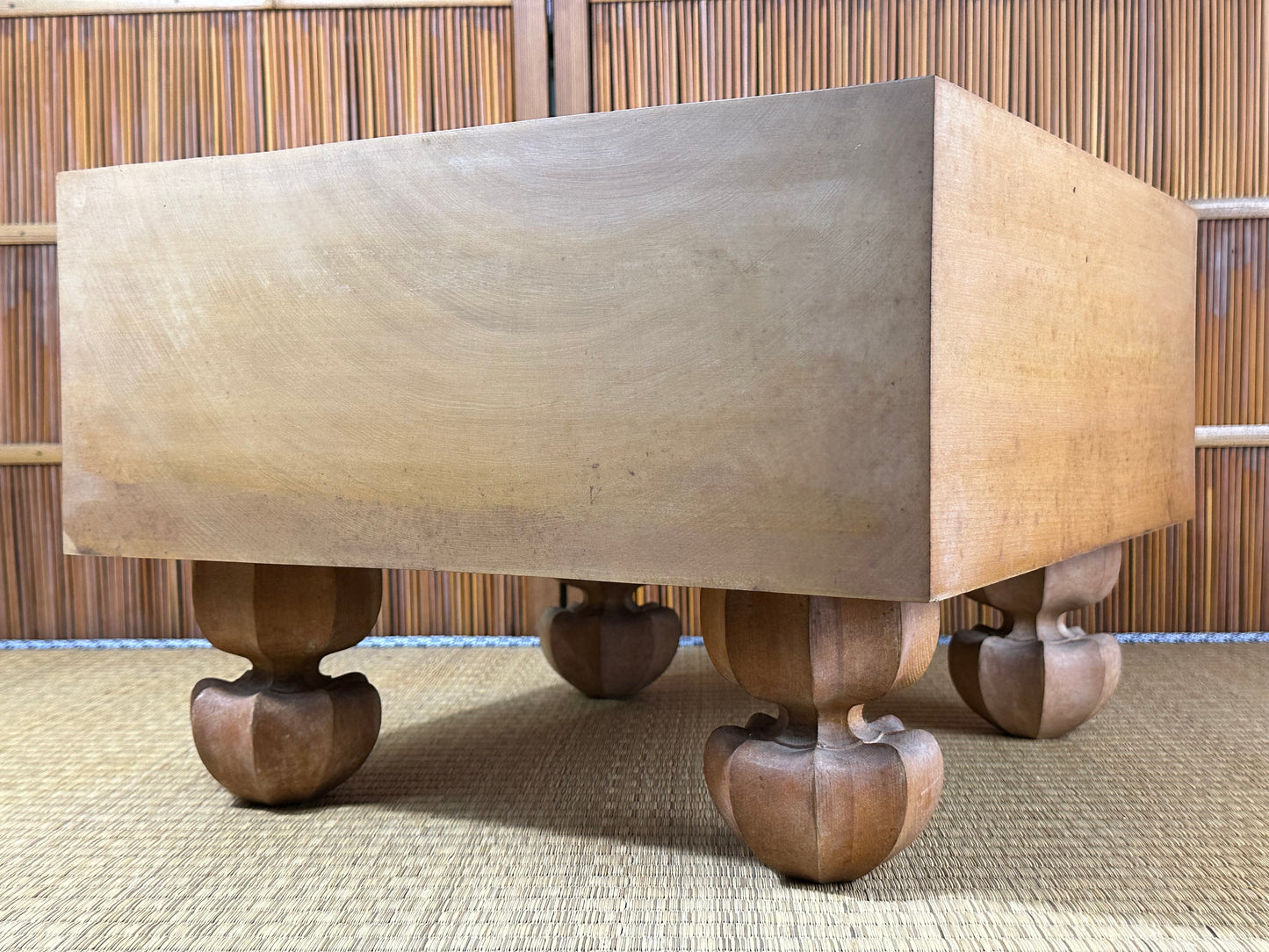 Vintage Japanese Goban 7" (17.5cm) Thick Go Game Board Floor Board A1