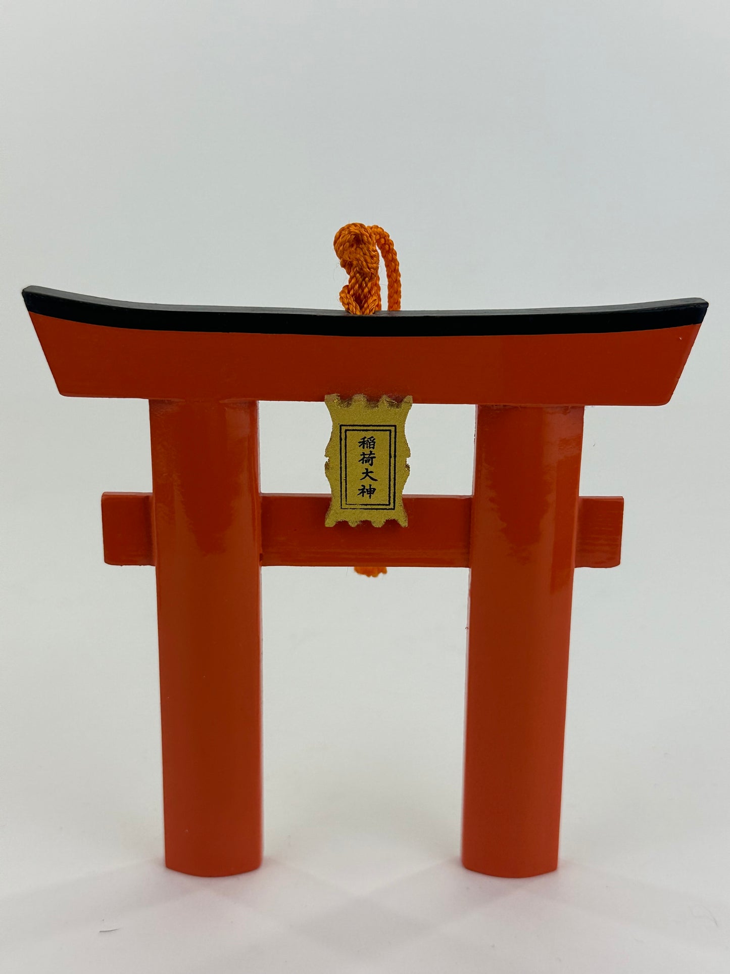 Vintage Japanese Ema Votive Plaque Hand-Painted Wooden Shrine Offering Wishes & Blessings 5"