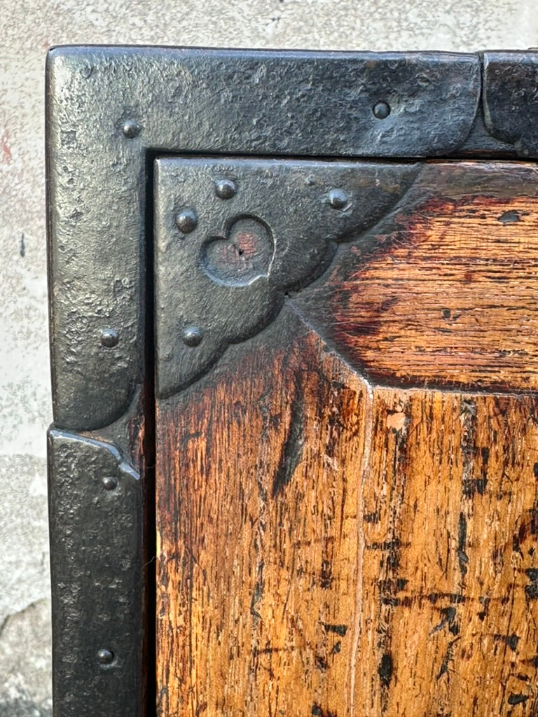 Rare Antique Japanese Edo Era (c1800's) Funadansu Ship's Tansu Chest 28"