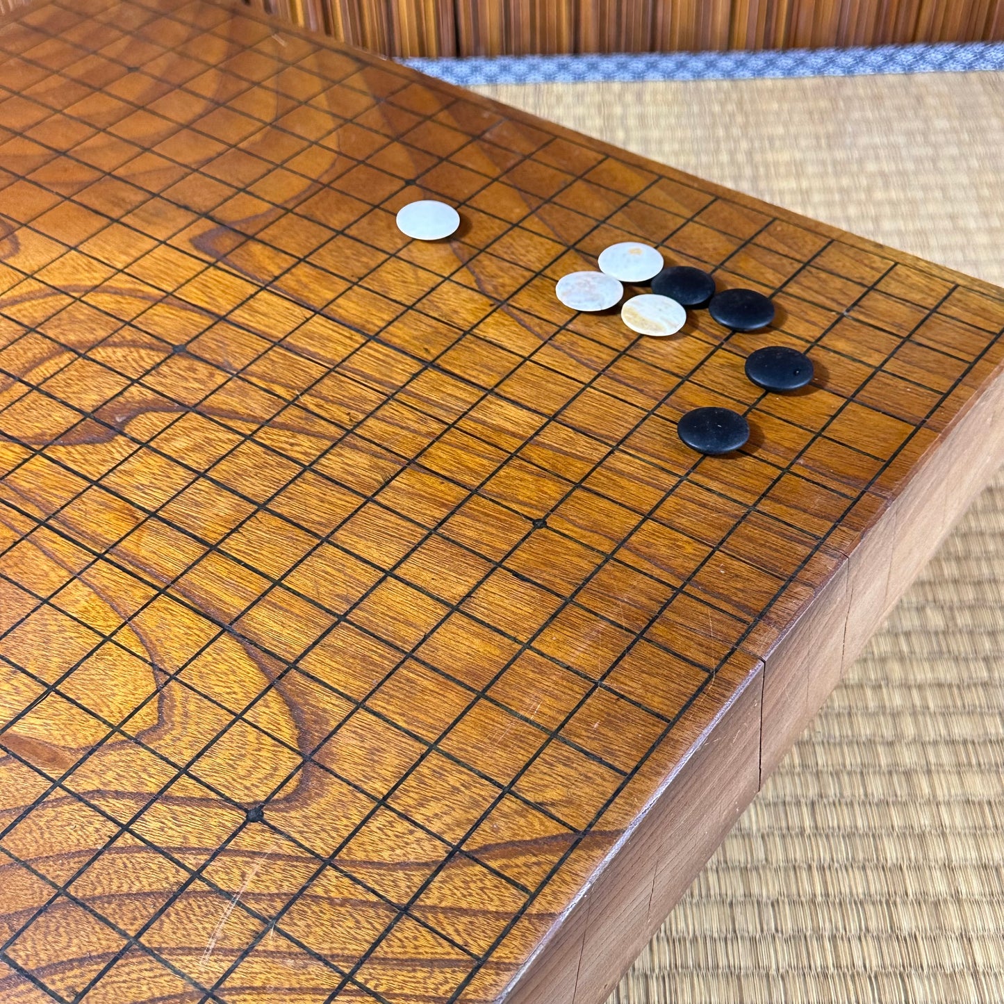 Vintage Japanese Goban 2.75" ( 7cm) Thick  Go Game Board Floor Board F6