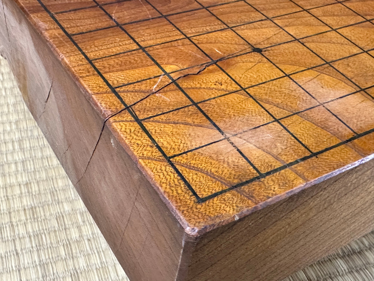 Vintage Japanese Goban 2.75" ( 7cm) Thick  Go Game Board Floor Board F6