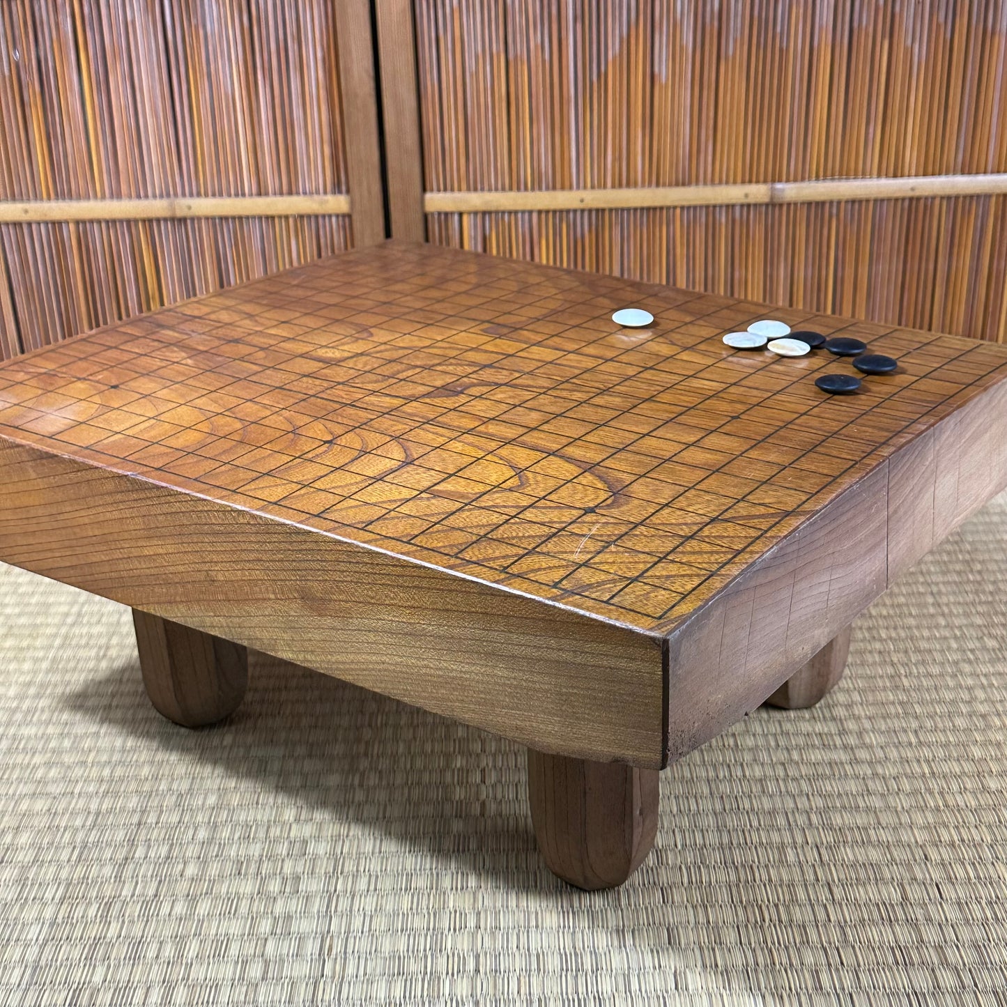 Vintage Japanese Goban 2.75" ( 7cm) Thick  Go Game Board Floor Board F6