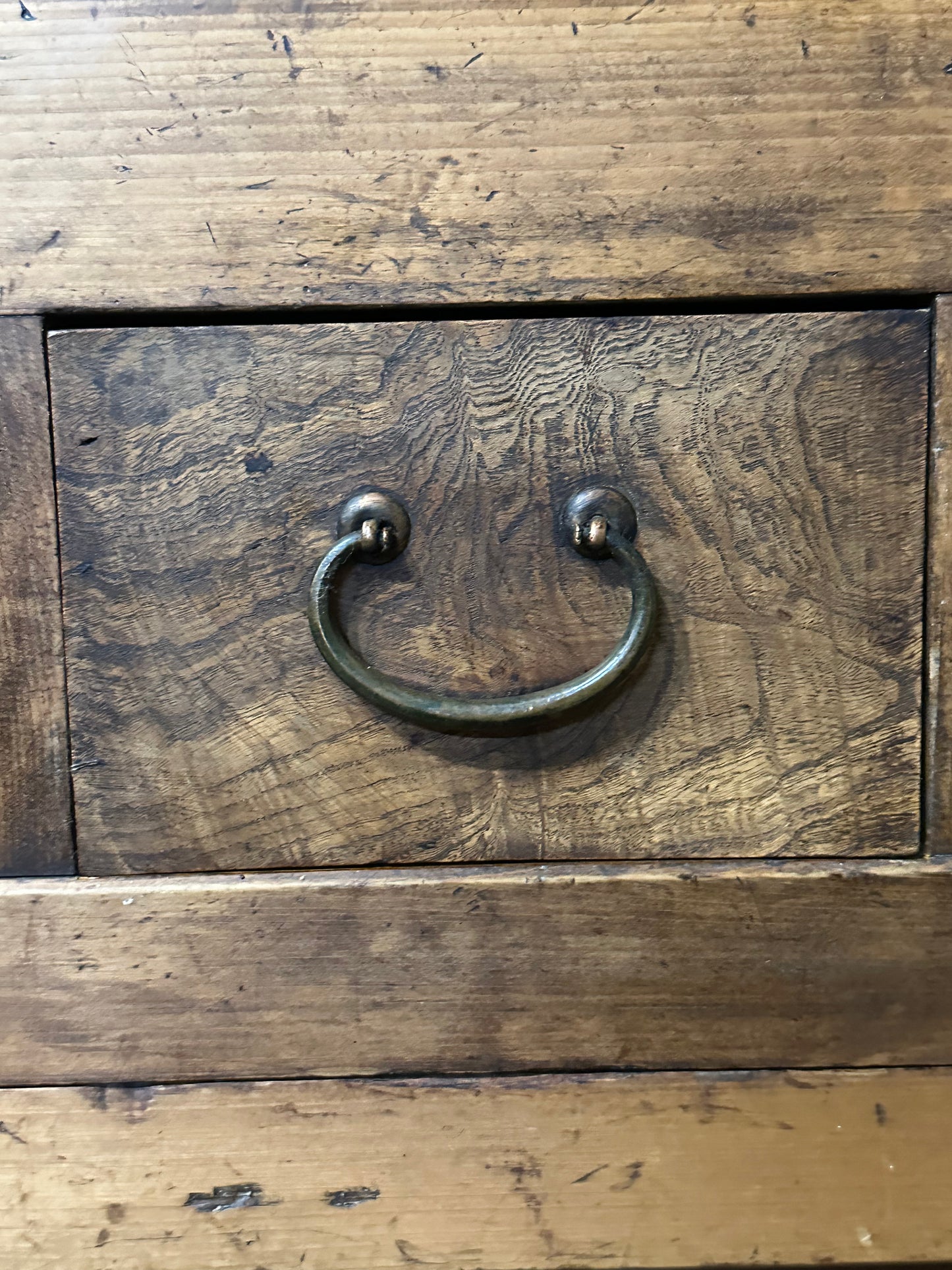 Antique Japanese Meiji Era Mizuya Kitchen Tansu 3ft