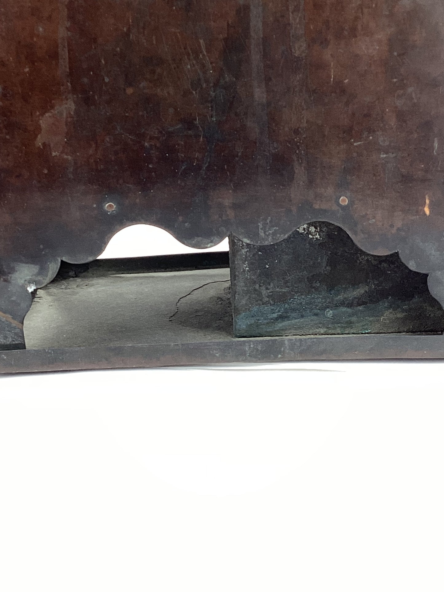 Antique Japanese Charcoalheated Copper Sake Bottle Warmer
