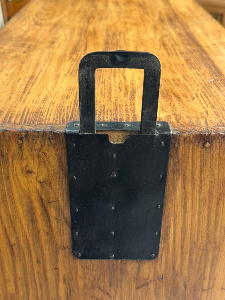 Antique Japanese Kiri Wood Ishodansu Kasane Tansu Meiji Era Chest of Drawers