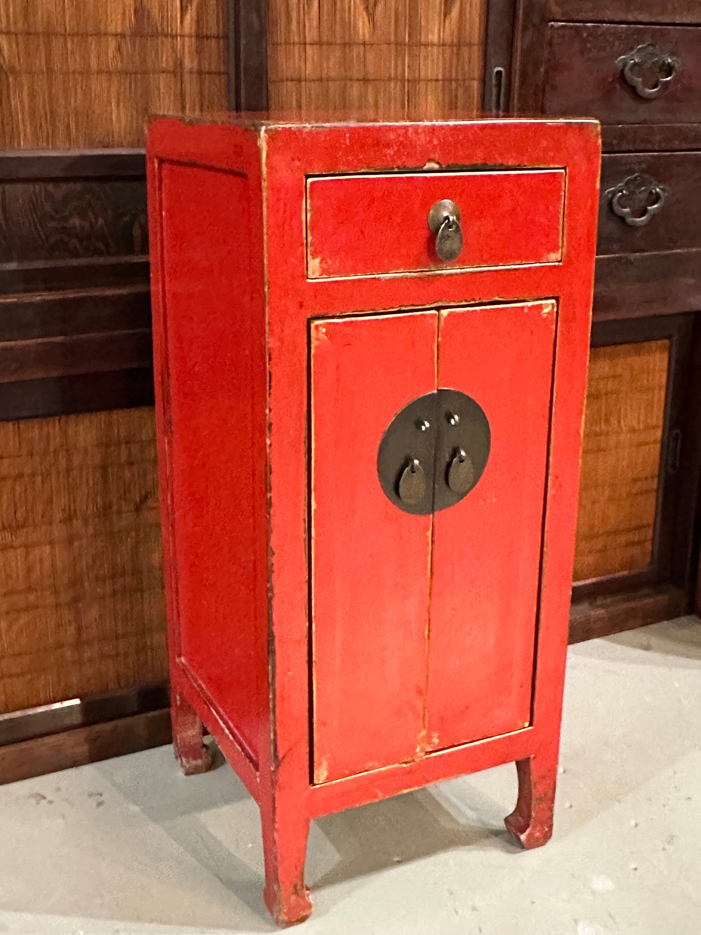 Vintage Chinese Cabinet Qing Style 32.5"H