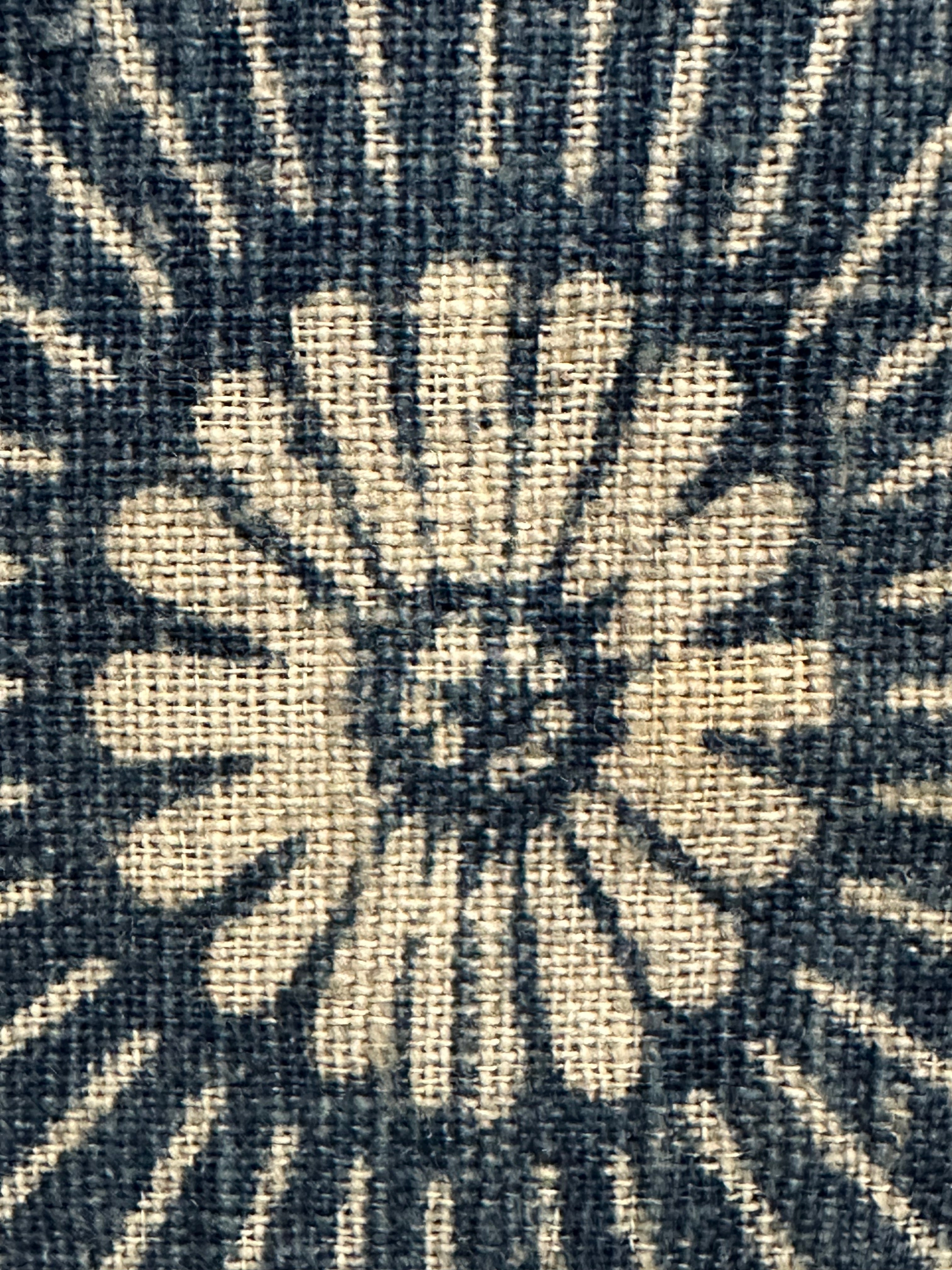 Antique Japanese 19th Century Textile - Katazome Indigo 49