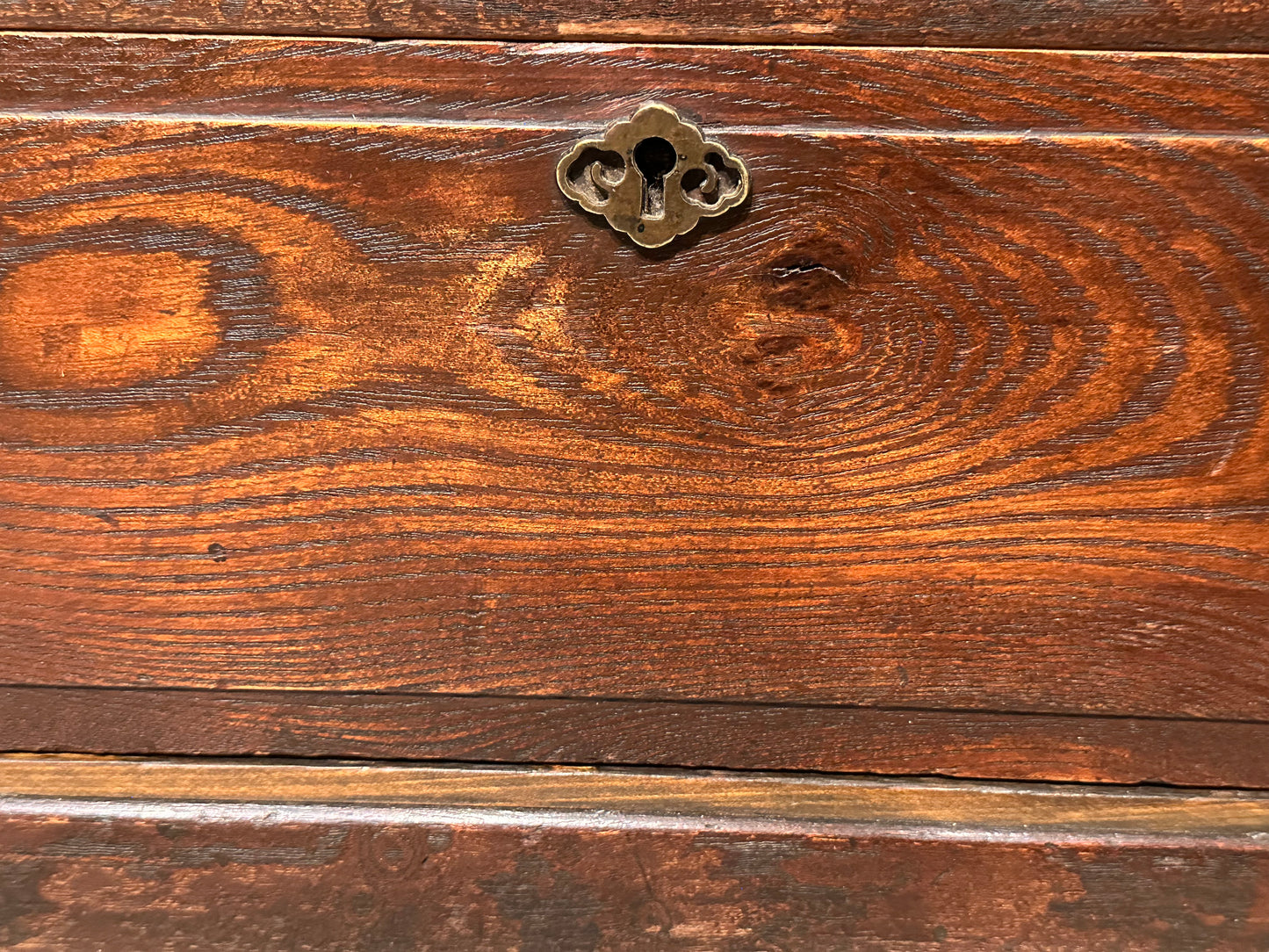 Antique Japanese Taisho Era (c1920’s) Chadansu Tea Tansu 9 Drawer 26"W