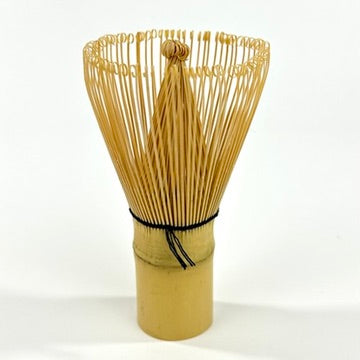 Japanese Style Handmade Bamboo Matcha Chasen Tea Whisk 100 Prong Hyappondate Chikundo NEW 4.5"H