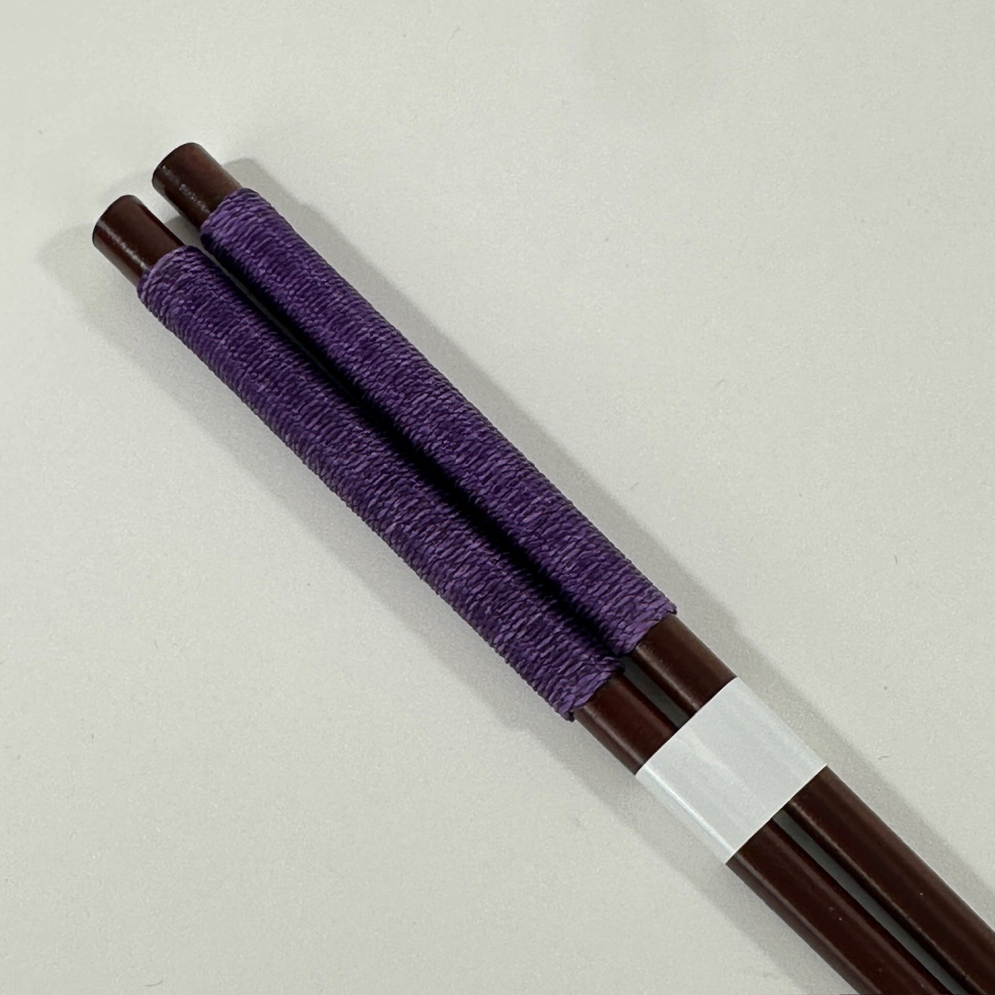 Vintage Japanese Bamboo Chopsticks Hashi Colored Thread (9)