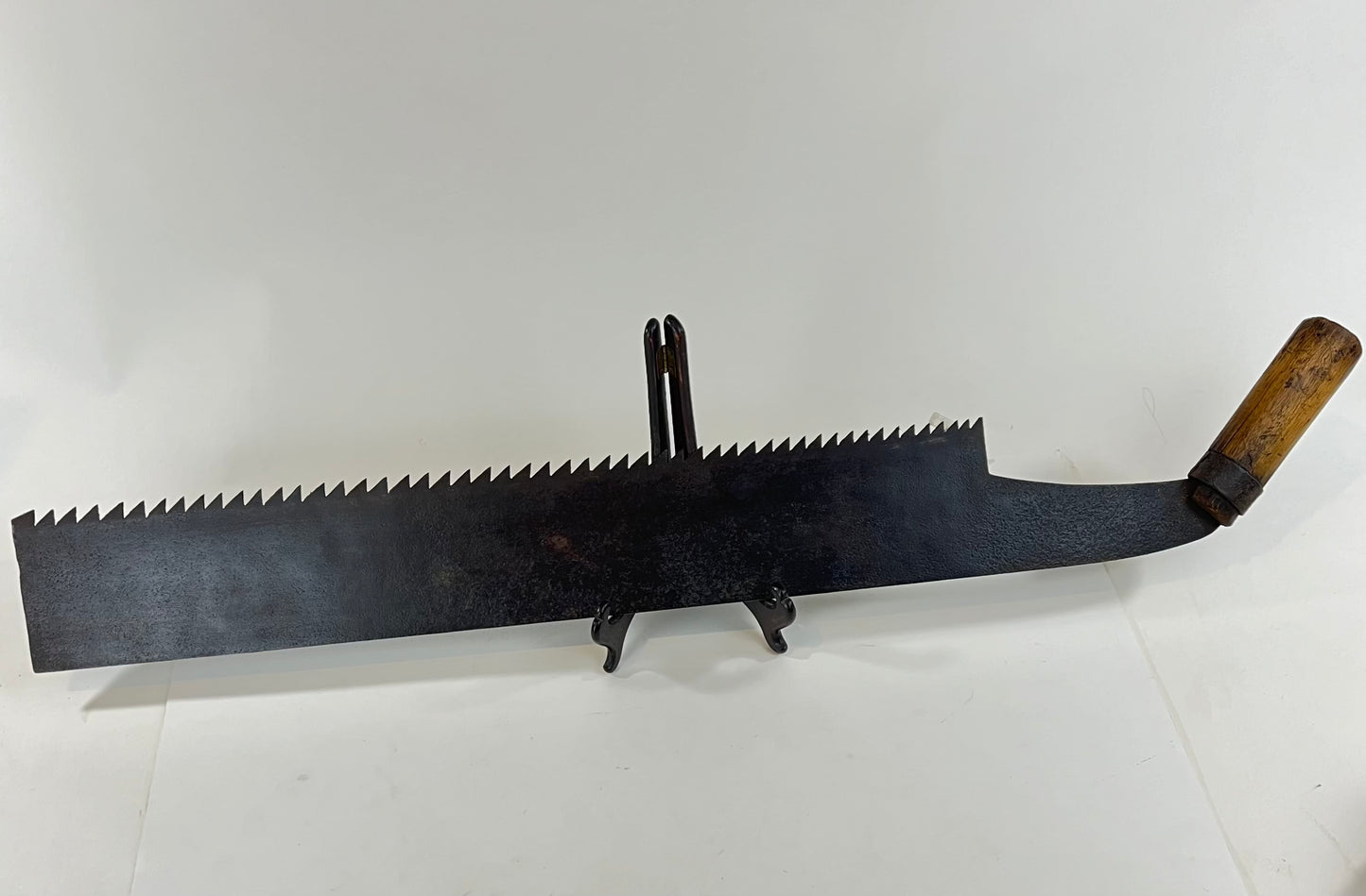 Antique Japanese Saw c1800’s Nokogiri Forged Iron Tool 32”