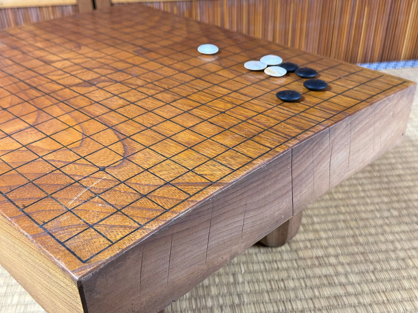 Vintage Japanese Goban 2.75" ( 7cm) Thick  Go Game Board Floor Board F6