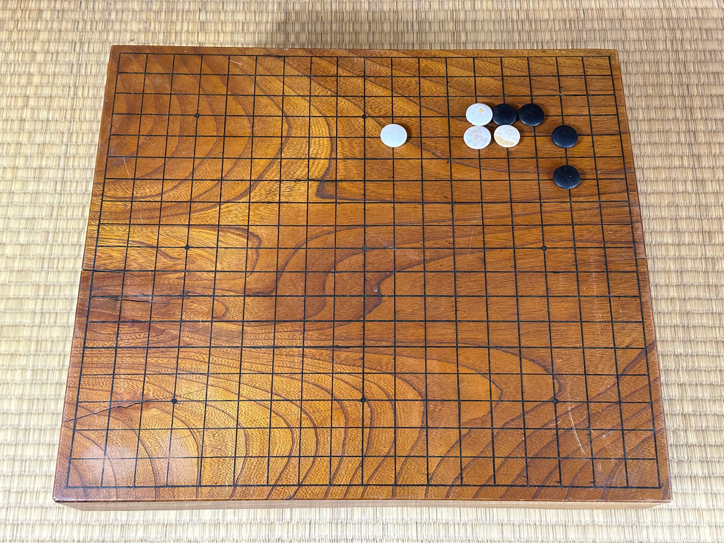 Vintage Japanese Goban 2.75" ( 7cm) Thick  Go Game Board Floor Board F6