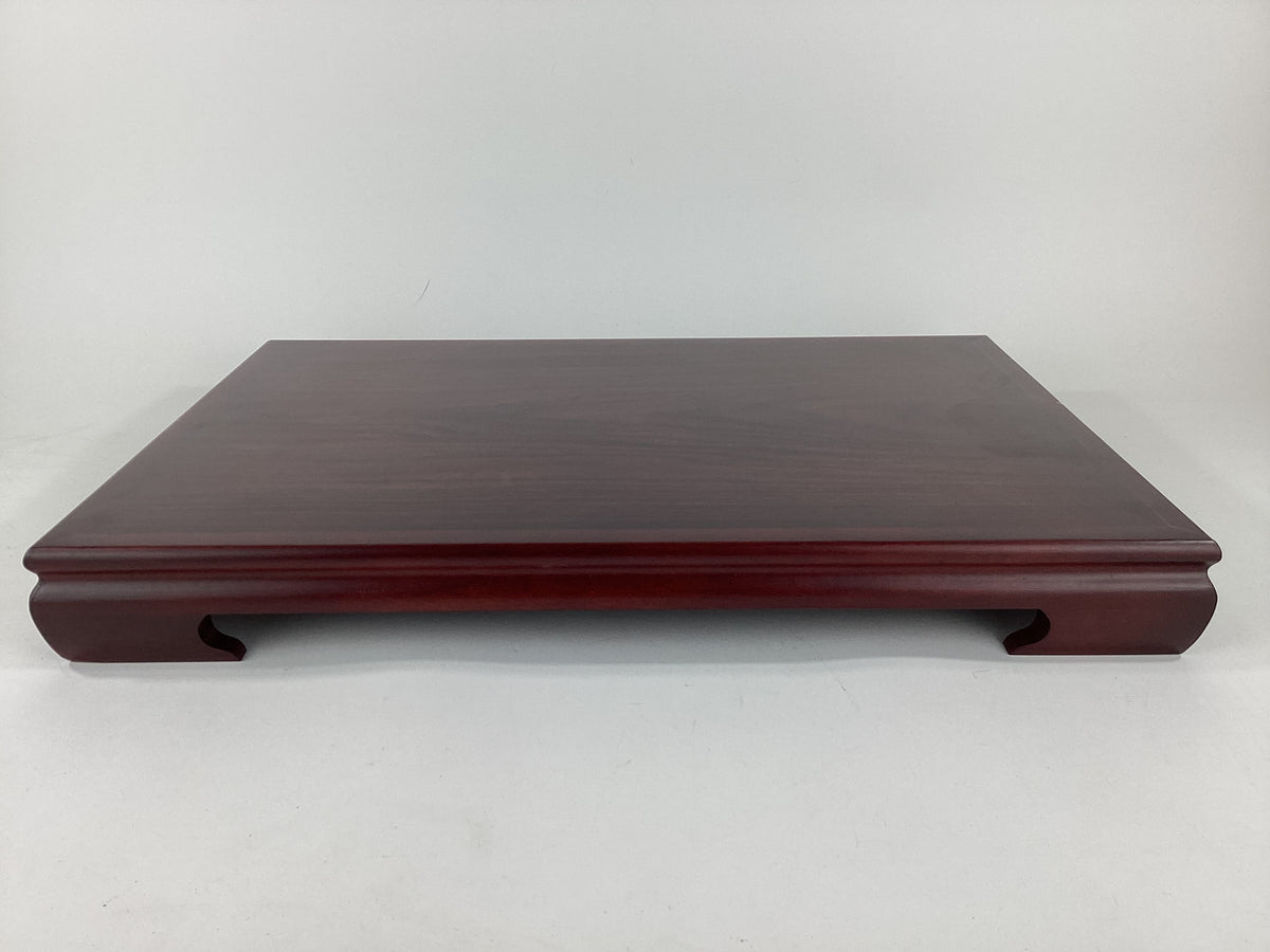 Vintage Japanese Makassar Ebony Kadai Bonsai Ikebana Display Stand 18.25"L