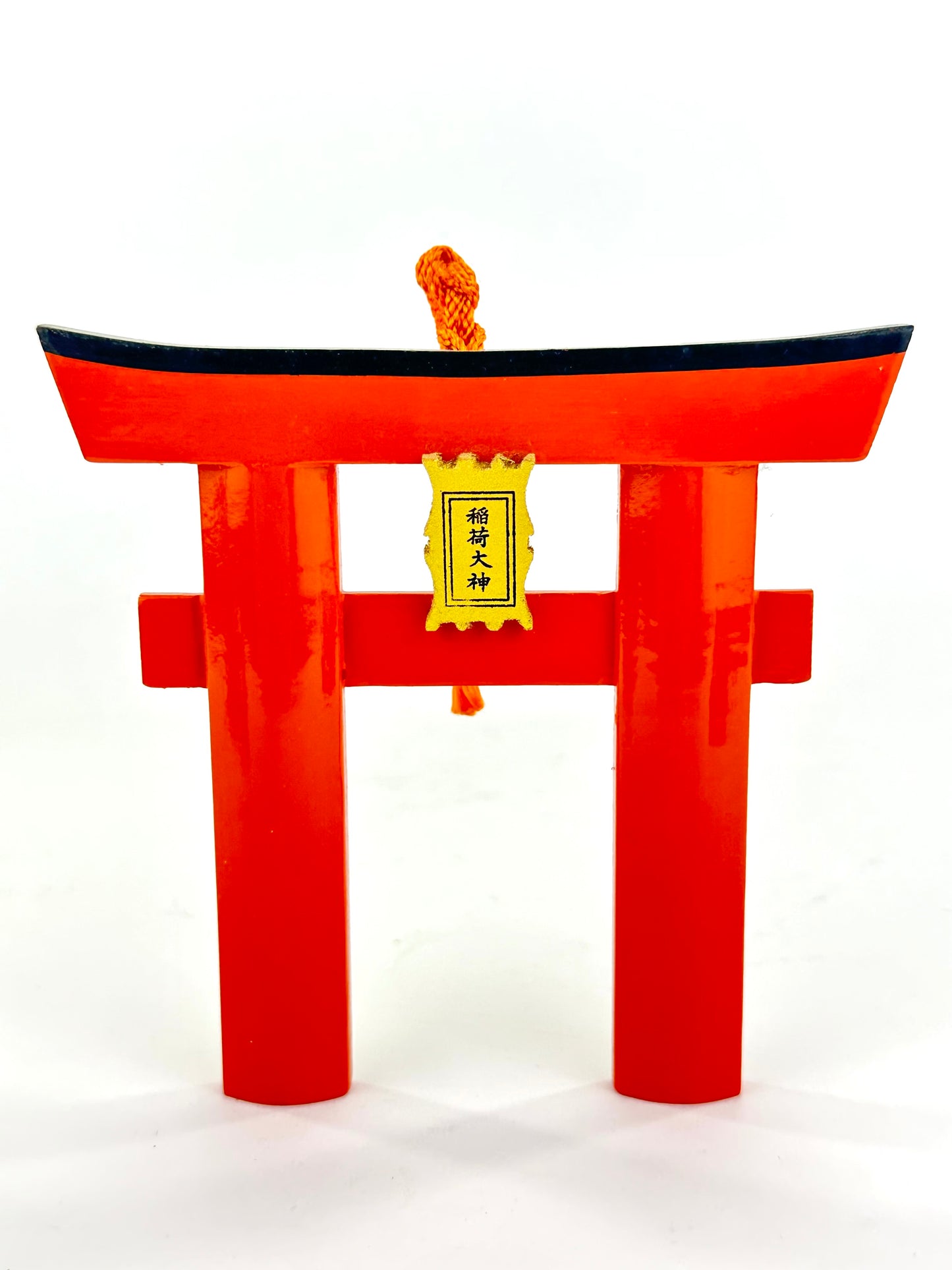 Vintage Japanese Ema Votive Plaque Hand-Painted Wooden Shrine Offering Wishes & Blessings 5"