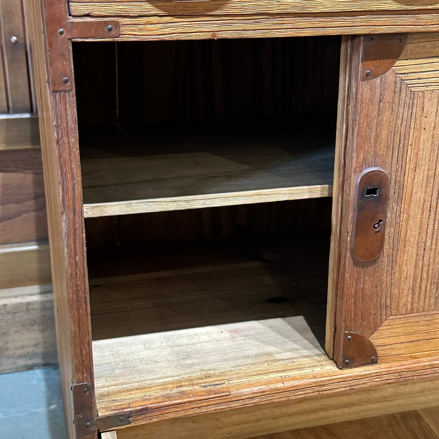 Antique Japanese Taisho Era (c1920’s) Kiri Kodansu Personal Tansu 6 Drawer 24"W