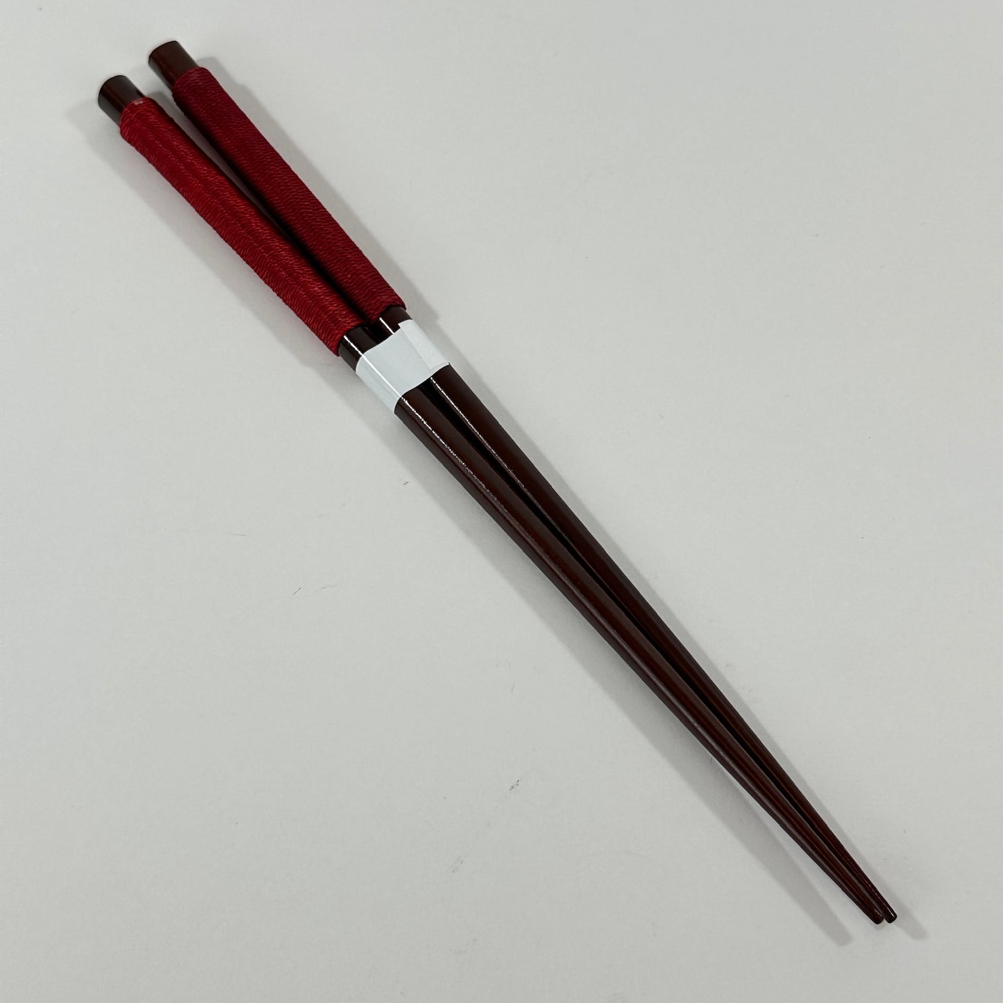 Vintage Japanese Bamboo Chopsticks Hashi Colored Thread (9)