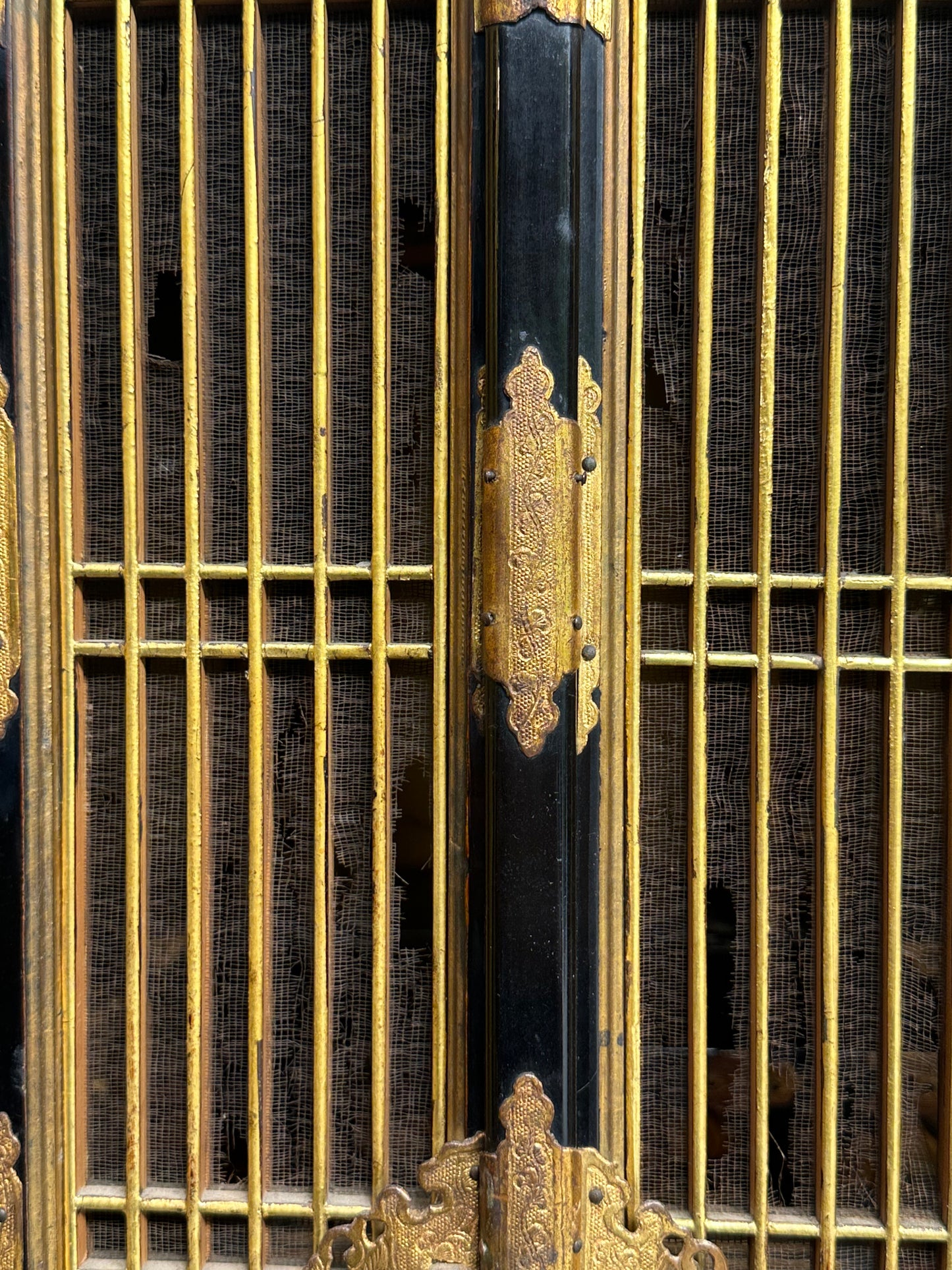 Antique Japanese Meiji Era (late 1800's) Butsudan Family Alter 45”H