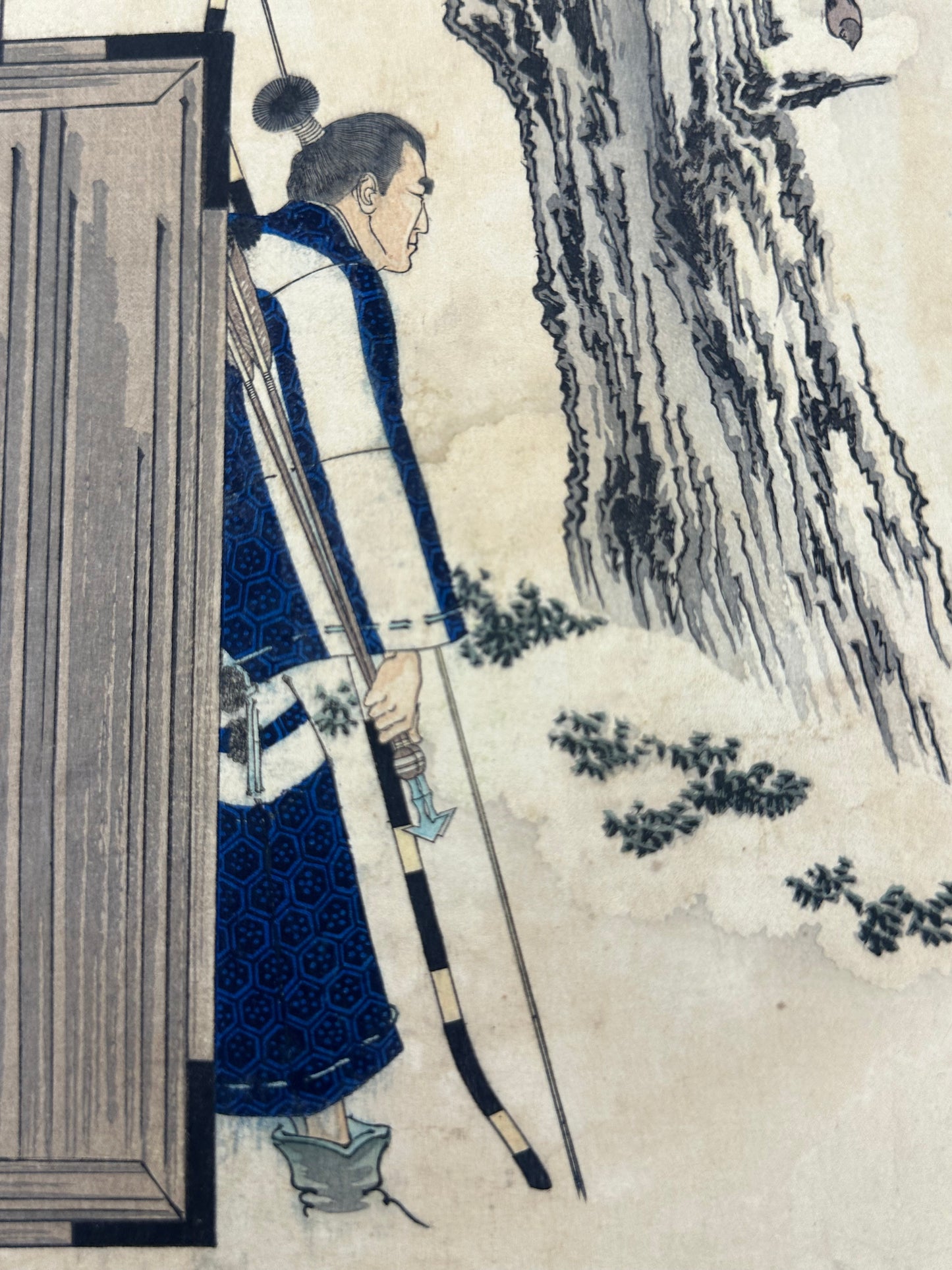 Original Arai Yoshimune II (1863–1941) “Kindly One’s Compassionate Heart” 36 Tales of Snow 1873 LS #208