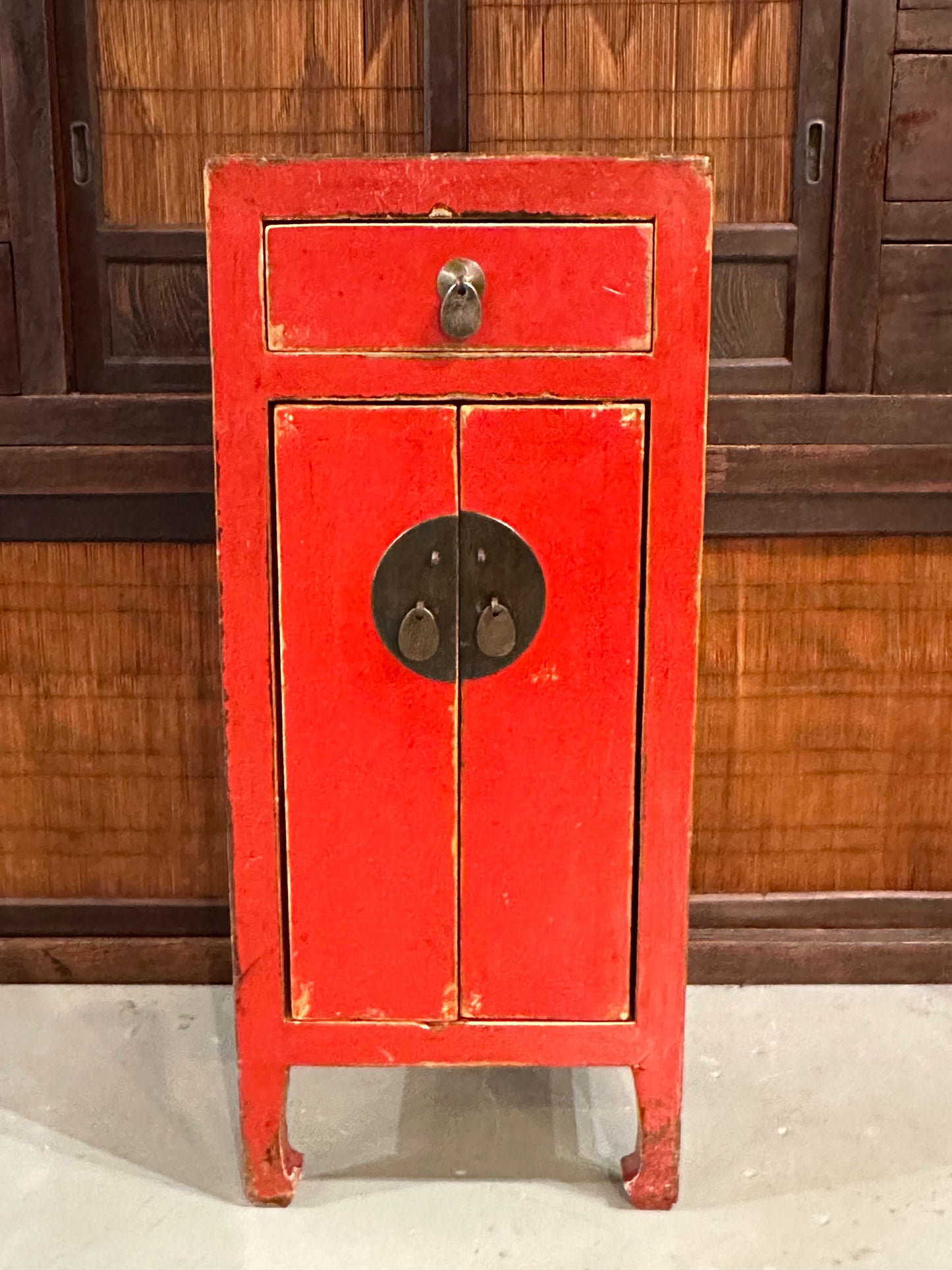 Vintage Chinese Cabinet Qing Style 32.5"H