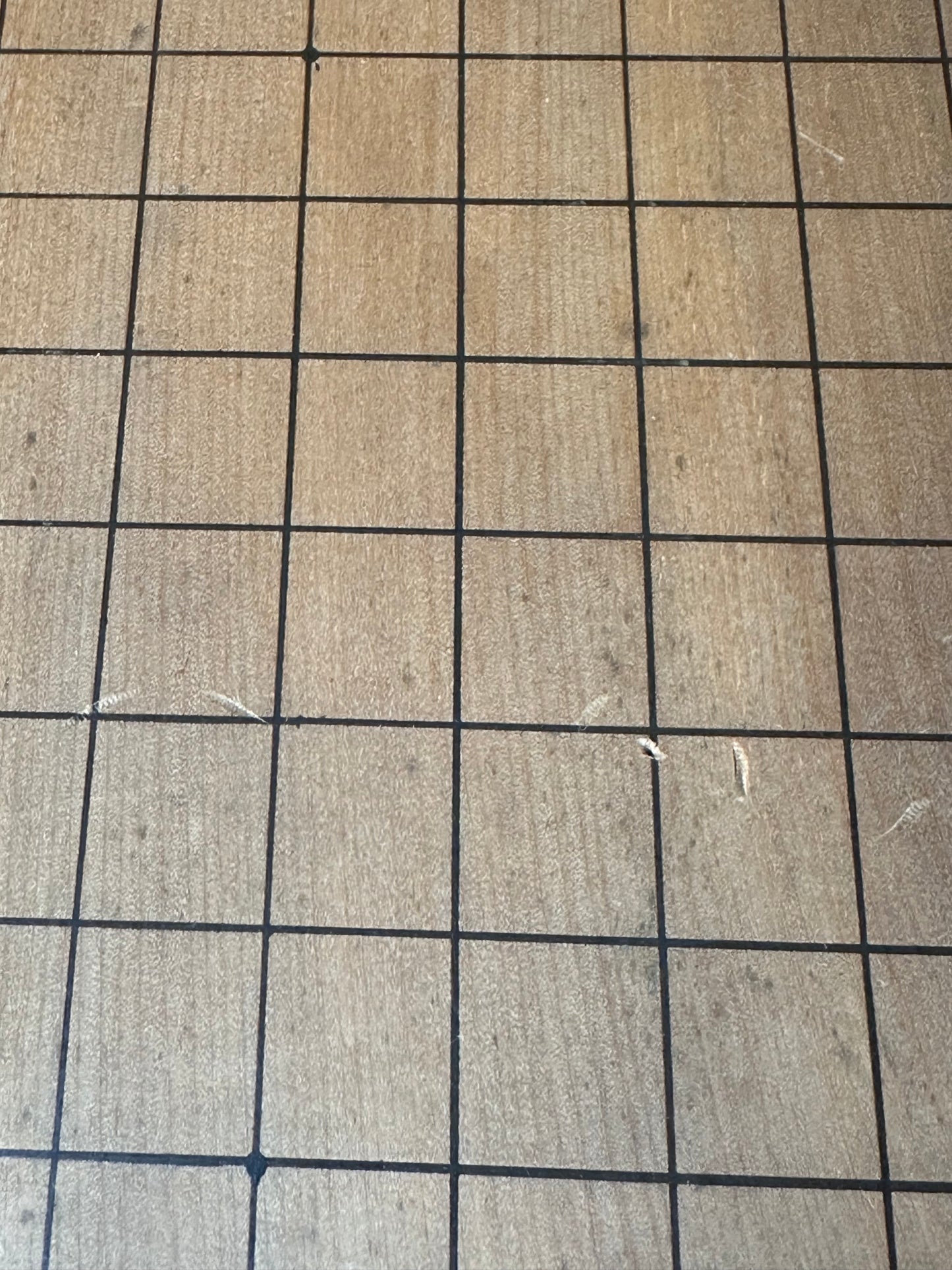 Vintage Japanese Goban 4.5" (12cm) Thick Go Game Board Floor Board C3