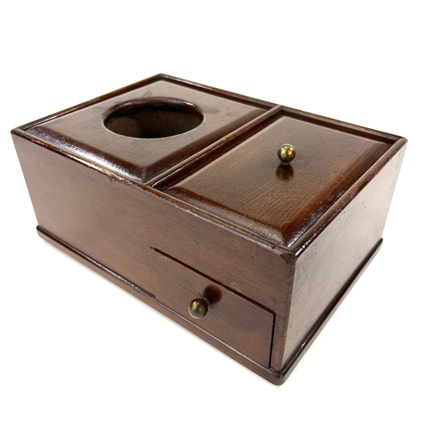 Japanese Tobakobon square w/drawer & compartments