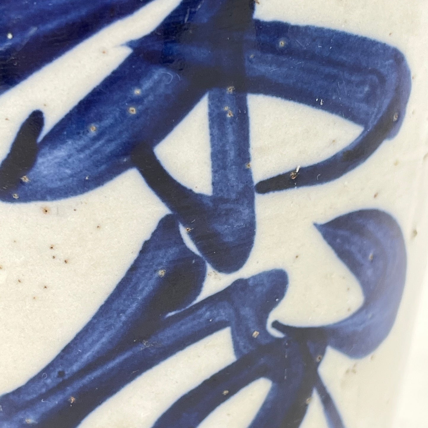 Antique Japanese Meiji Era (c1890's) Signed Tokkuri Sake Jug Sake Blue (Vase) 9”H