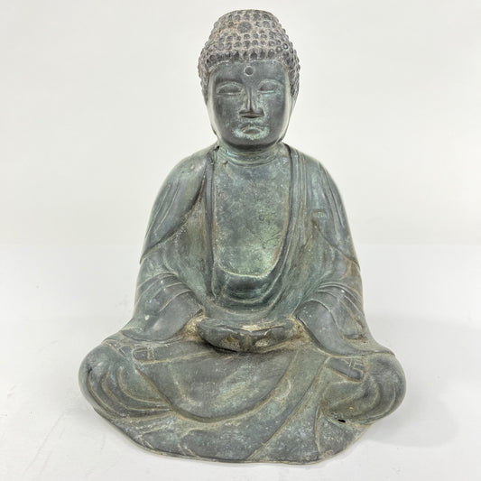 Antique Japanese Broze Statue of Buddah in seated medditation