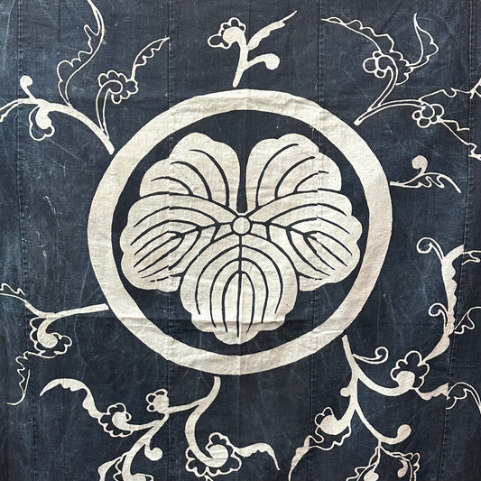 Antique Japanese 19th Century Textile - Tsutsugaki 70"x60"