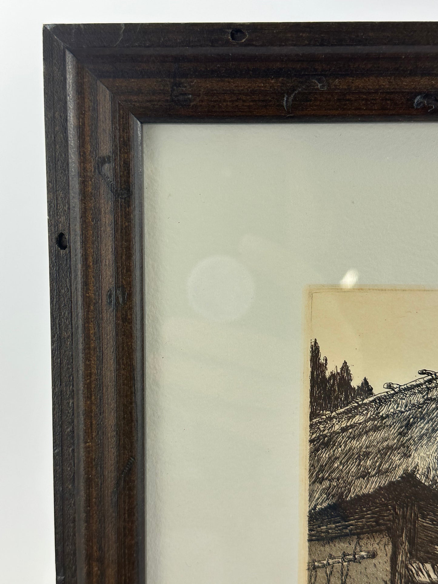 Original 2021 Limited Ed. 3/100 Print by Hiroto Norikane (B. - 1949): Rustic Village LS#038