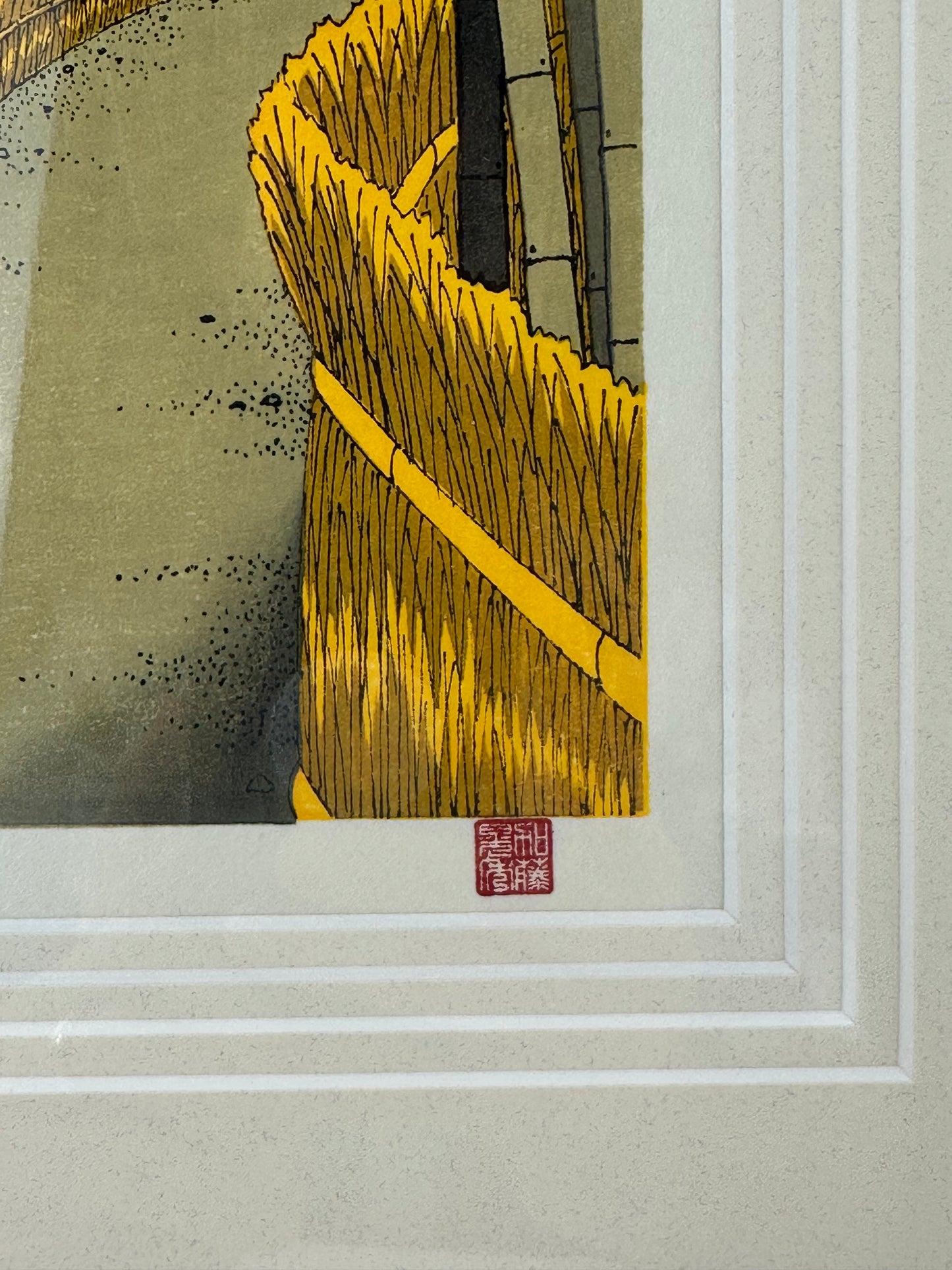 Original Woodblock Print by Teruhide Kato (1936–2015) LS#229
