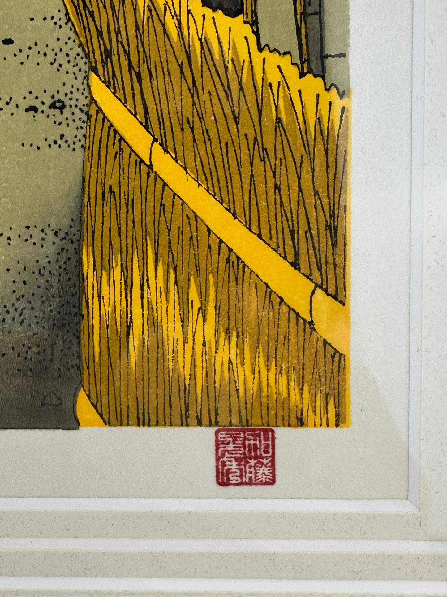 Original Woodblock Print by Teruhide Kato (1936–2015) LS#229