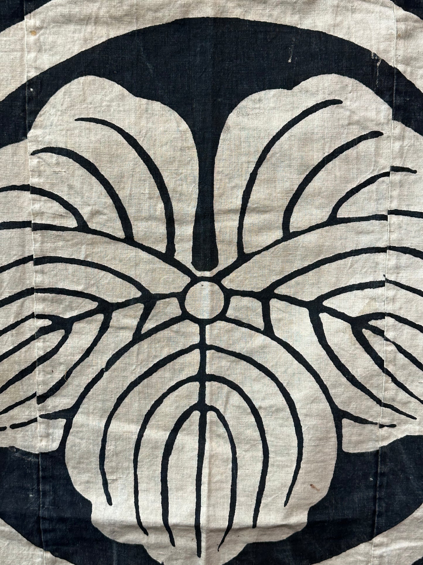 Antique Japanese 19th Century Textile - Tsutsugaki 70"x60"