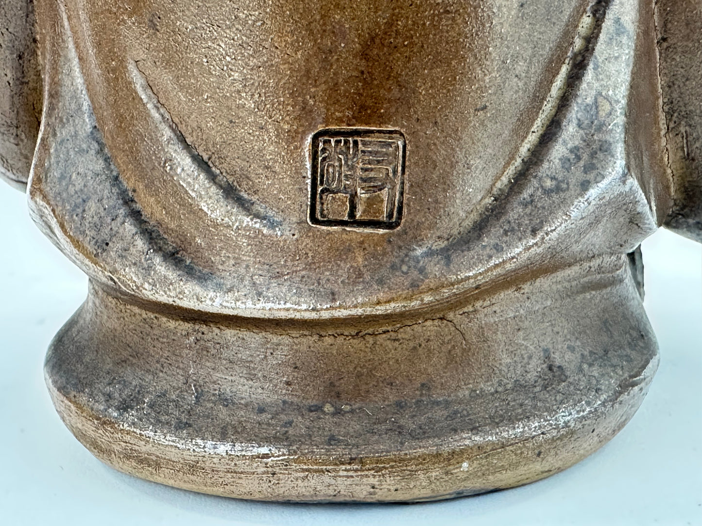 Vintage Chinese Ceramic Figure of Shoulao God of Longevity ~11"