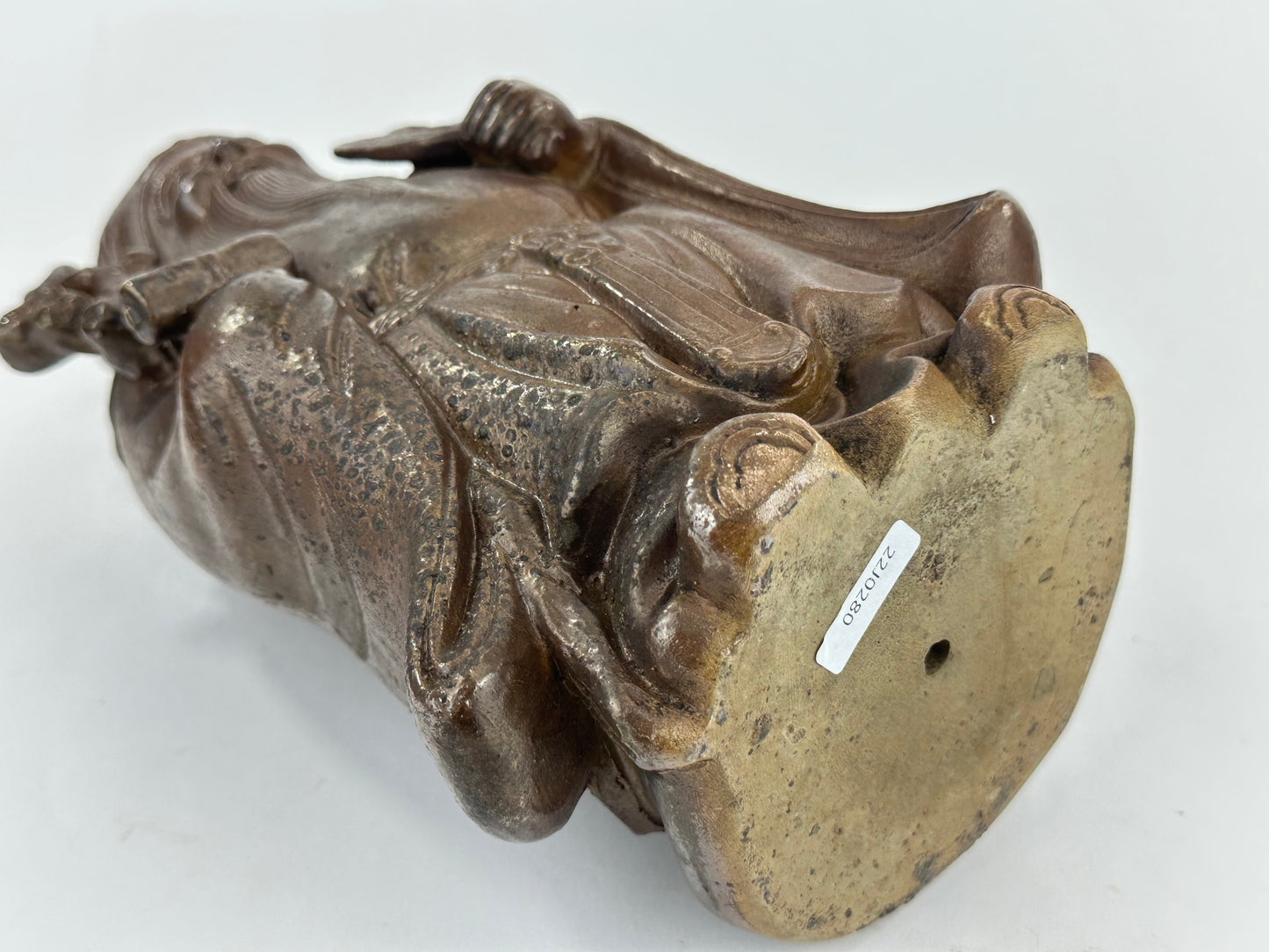 Vintage Chinese Ceramic Figure of Shoulao God of Longevity ~11"