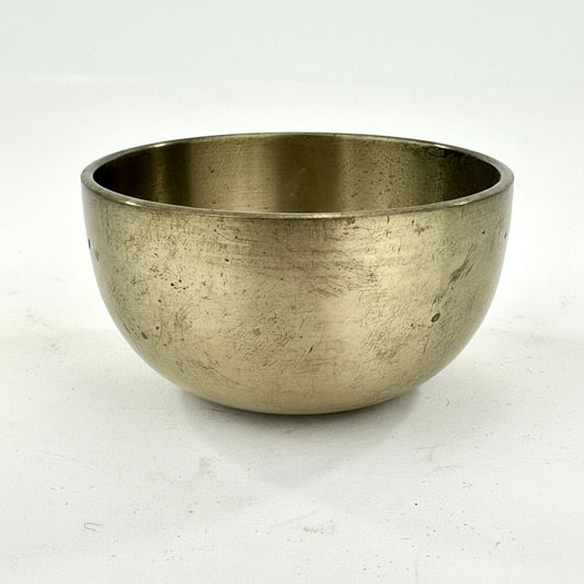 Vintage Japanese Hand-Forged Singing Bowl Meditation Bright Tone 3"W