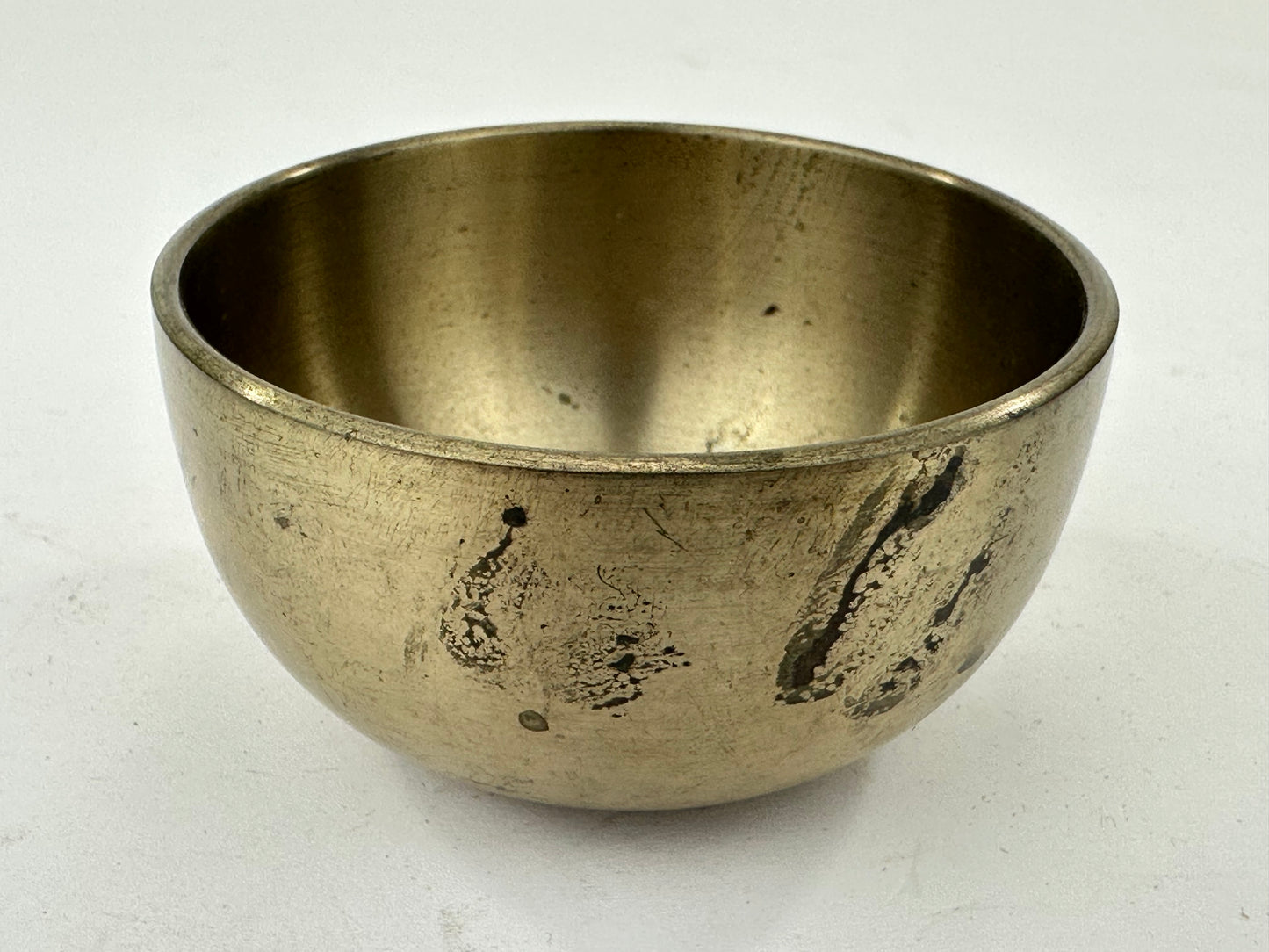 Vintage Japanese Hand-Forged Singing Bowl Meditation Bright Tone 3"W