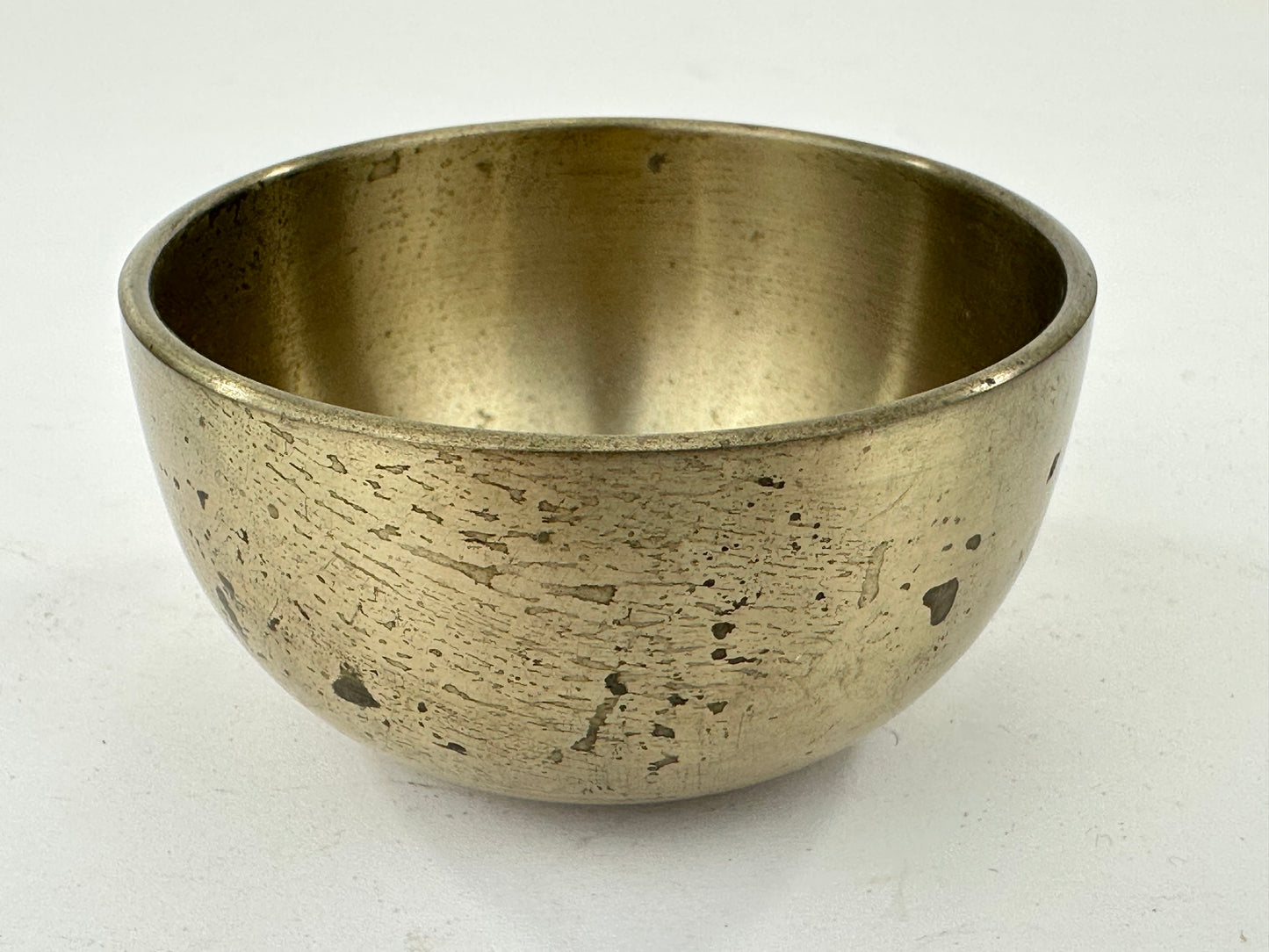 Vintage Japanese Hand-Forged Singing Bowl Meditation Bright Tone 3"W