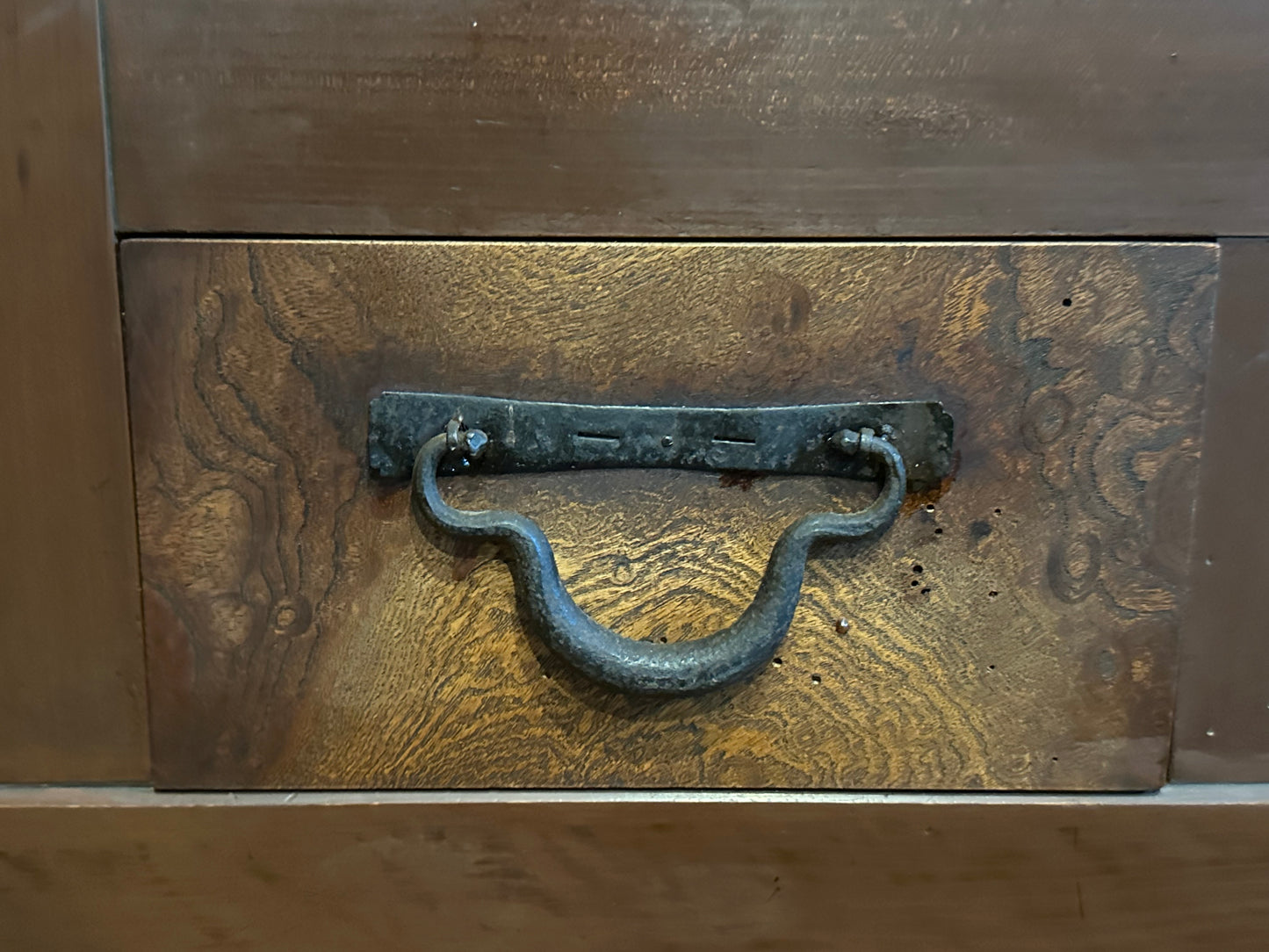 Antique Japanese Meiji Era c1880's Mizuya Kitchen Tansu 6ft