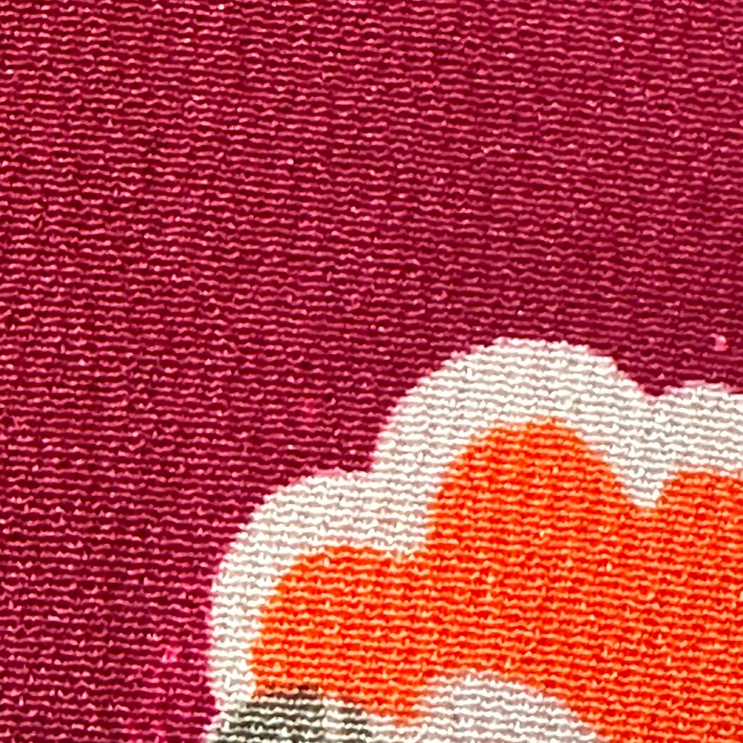 Vintage Japanese Silk Kimono Burgundy Peony Chirimen Crepe Showa