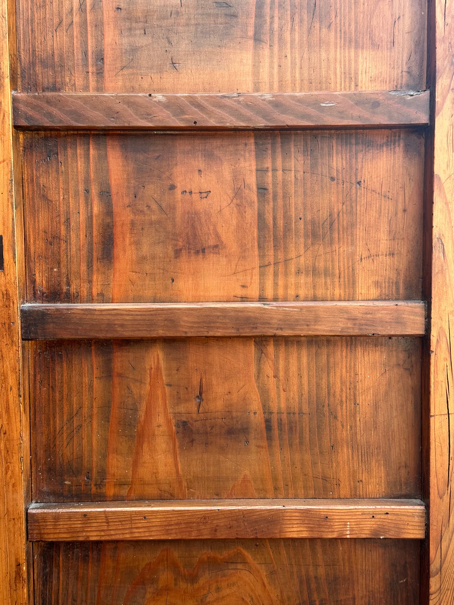 Japanese Edo Period c1850's Sugi Wood Chobadansu Merchant Chest Tansu 37"W