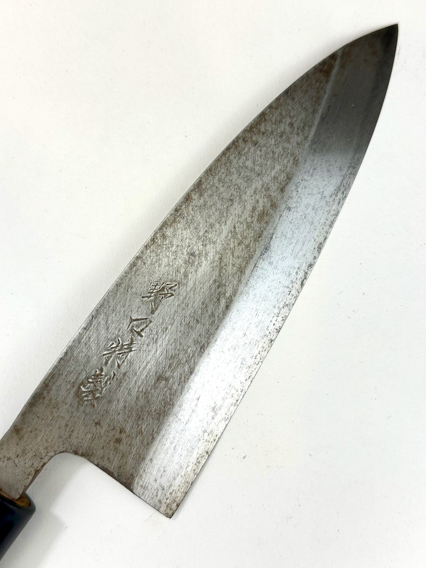 Vintage Japanese Signed Chef's Hocho Sushi 6" Knife Laminated Samurai Steel