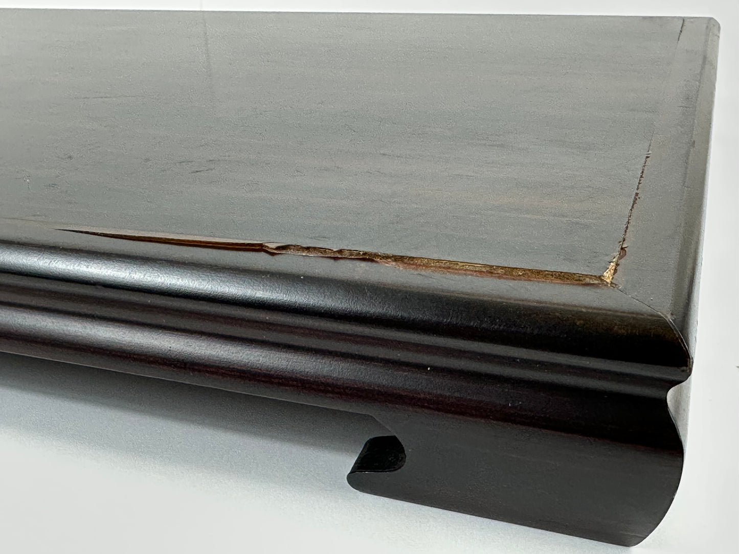 Vintage Japanese Ebony Display Stand – Ikebana Vessel / Bonsai / Art Object Riser / Kaidai 19"