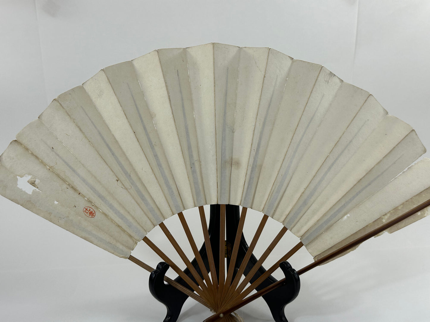 Vintage Japanese Paper Sensu Folding Fan
