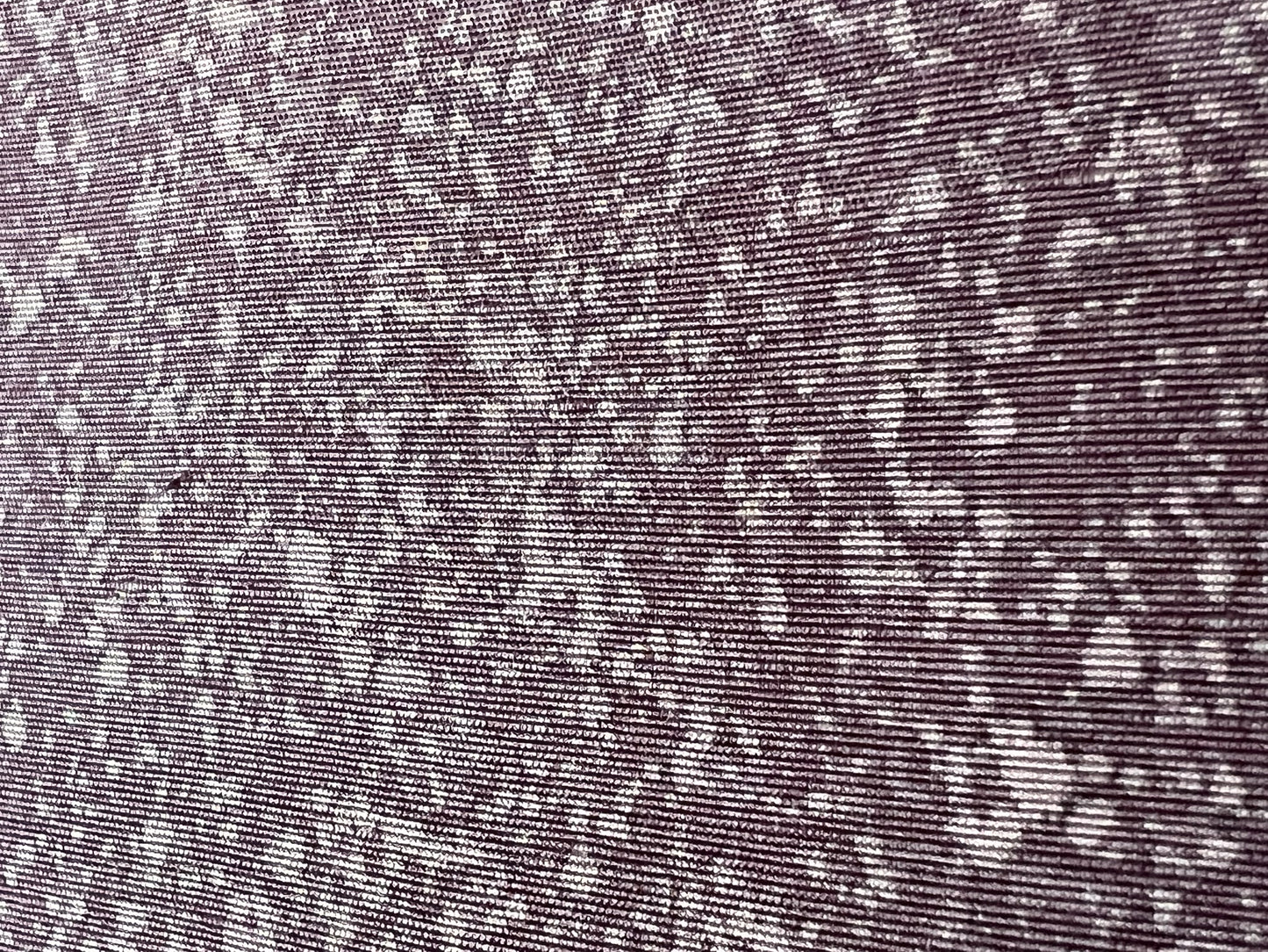 Vintage Japanese Silk Kimono Lilac Purple Speckled Pattern 58"L