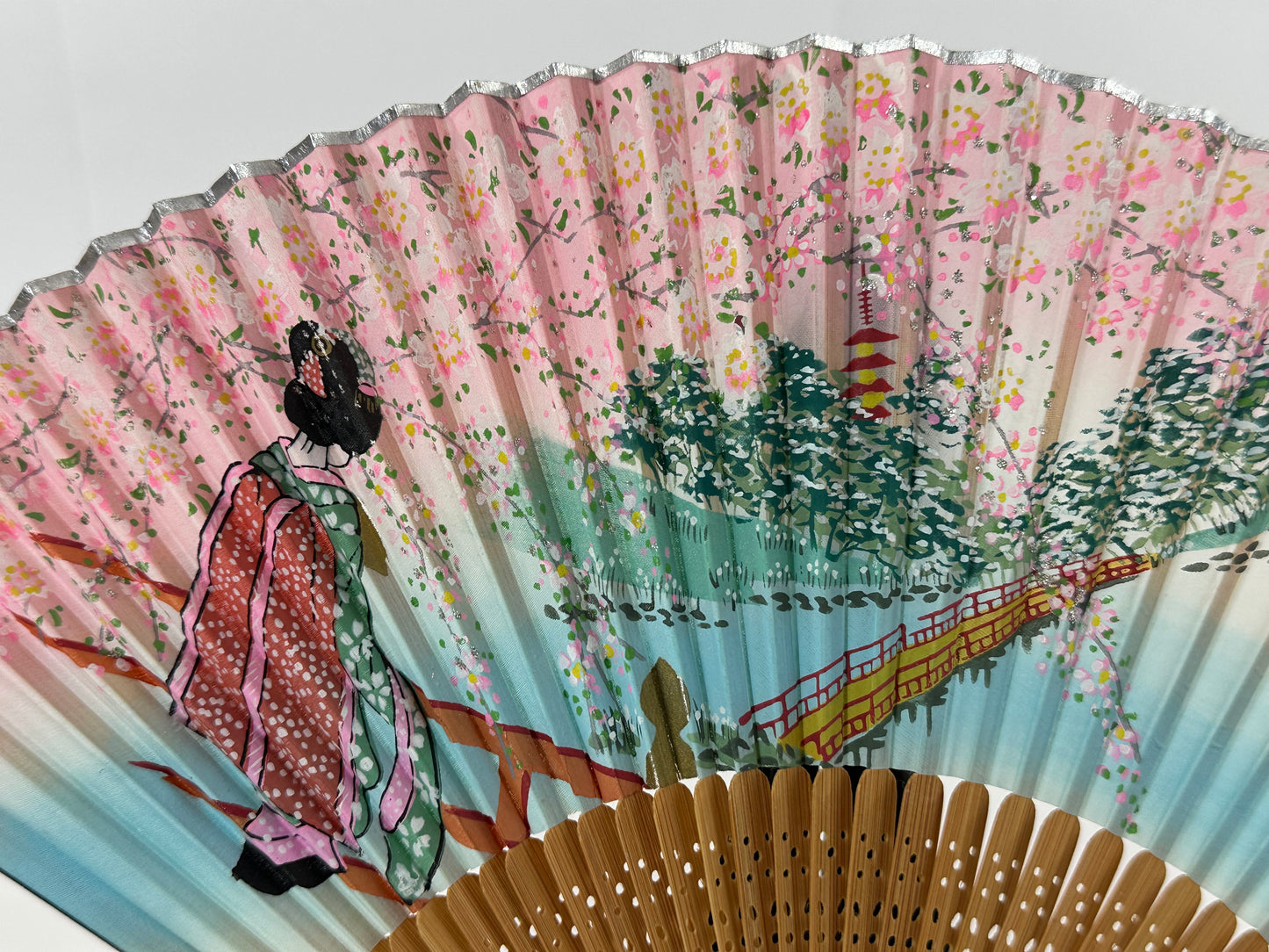 Vintage Japanese Paper Sensu Folding Fan