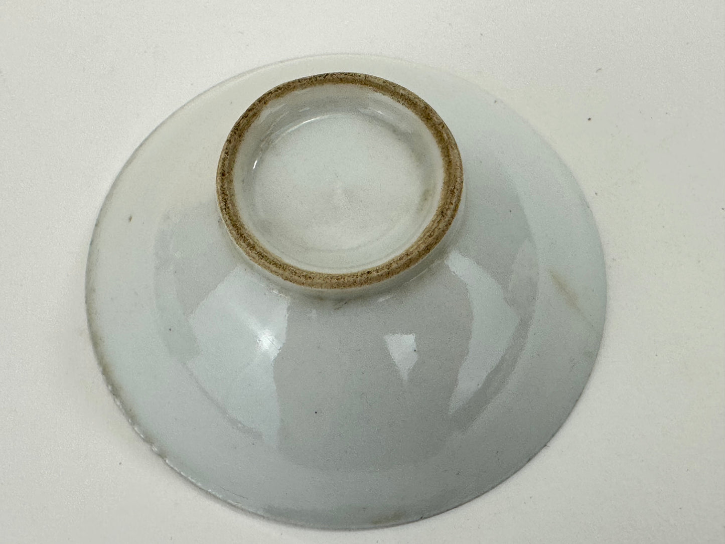 Antique Japanese Taisho Era c1920's Porcelain Sake Cup Sakazuki ~3"W